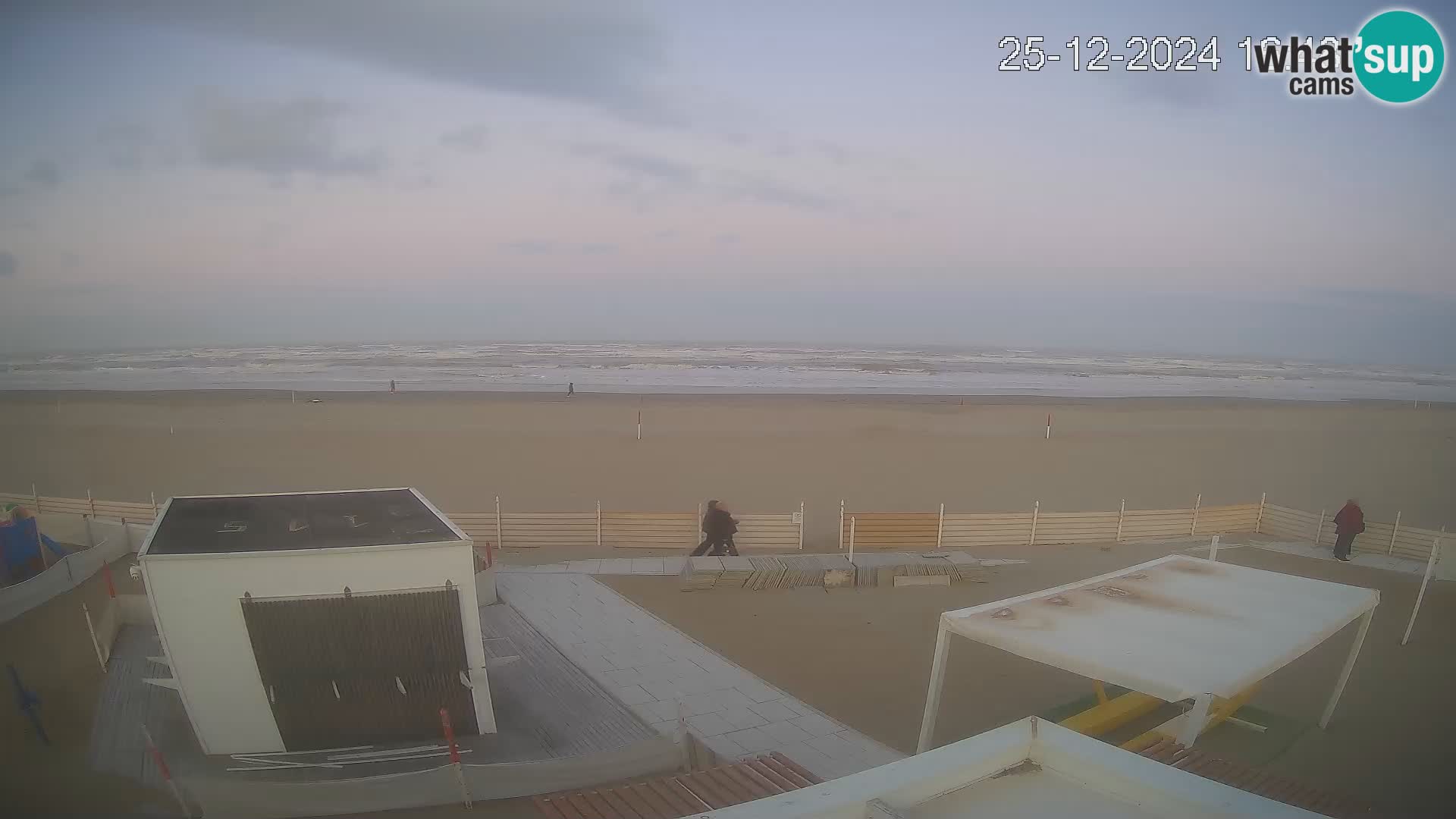 Live webcam Riccione Strand – Bagni Oreste spiaggia 115 – Italien