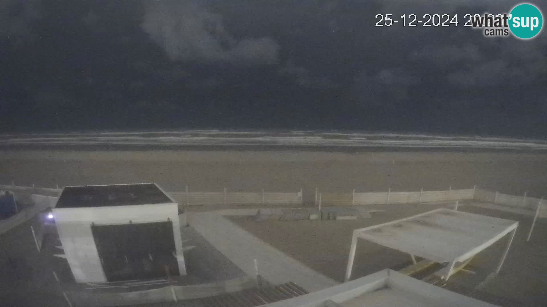 Webcam Riccione plage – Bagni Oreste spiaggia 115 – Italie