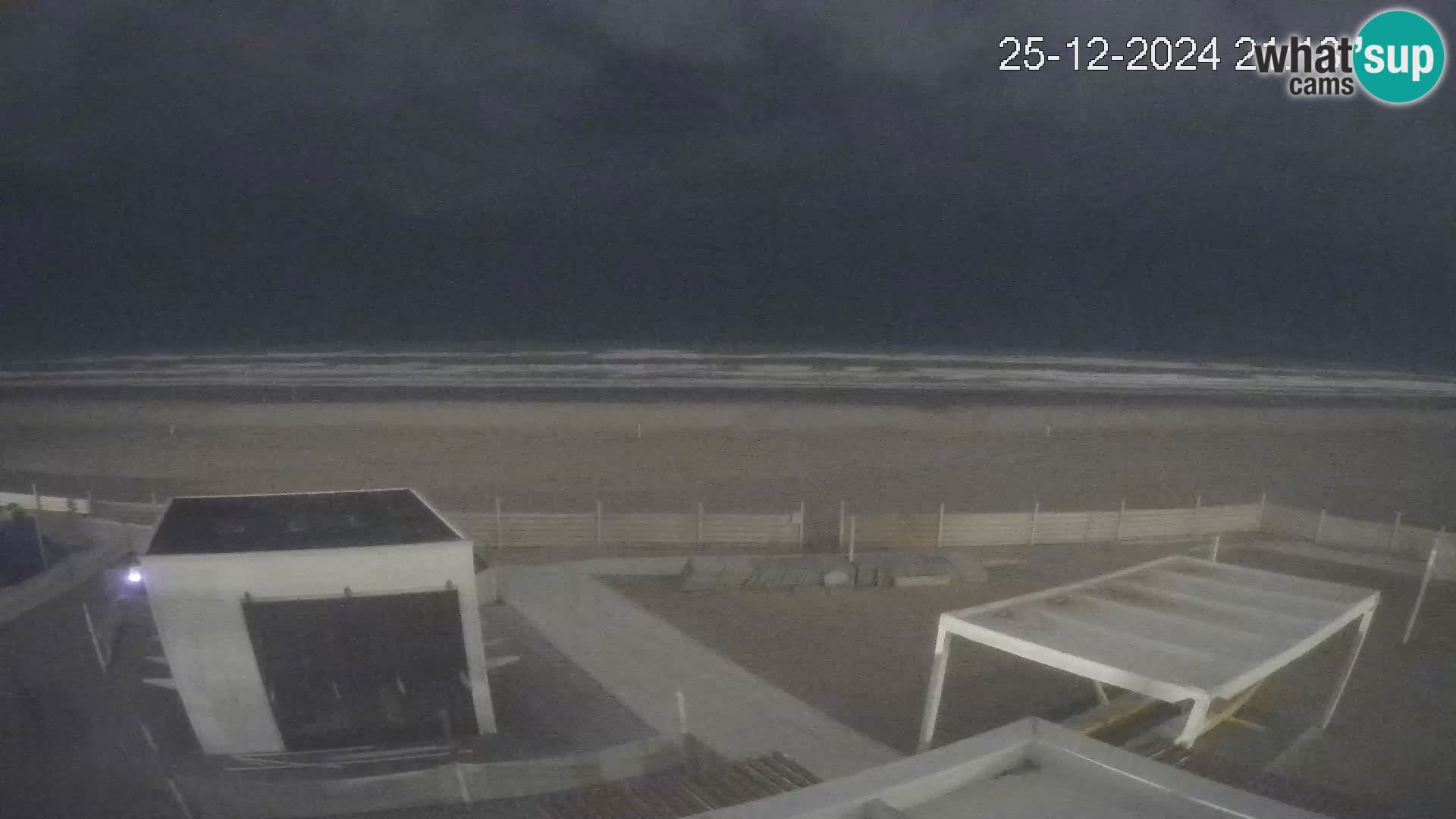 Live webcam Riccione Strand – Bagni Oreste spiaggia 115 – Italien