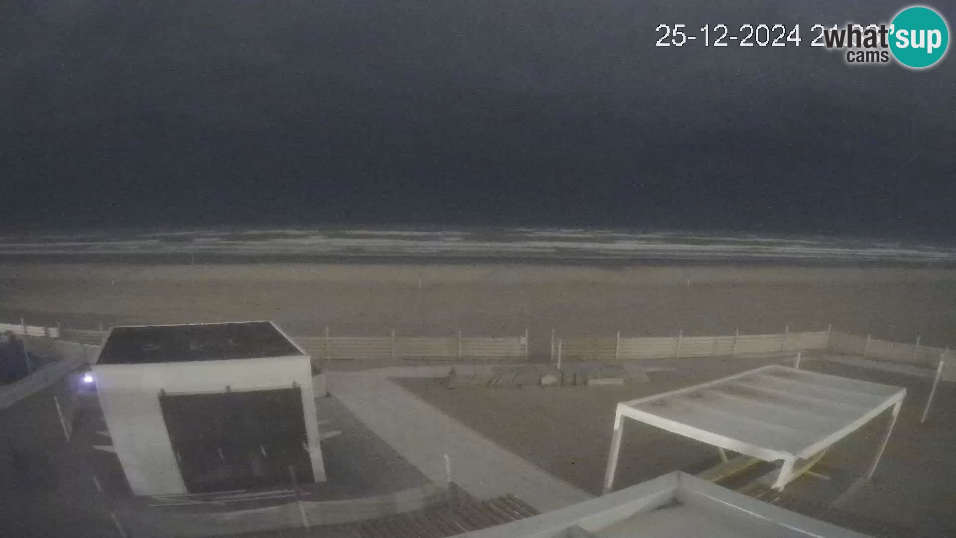 Live webcam Riccione Strand – Bagni Oreste spiaggia 115 – Italien