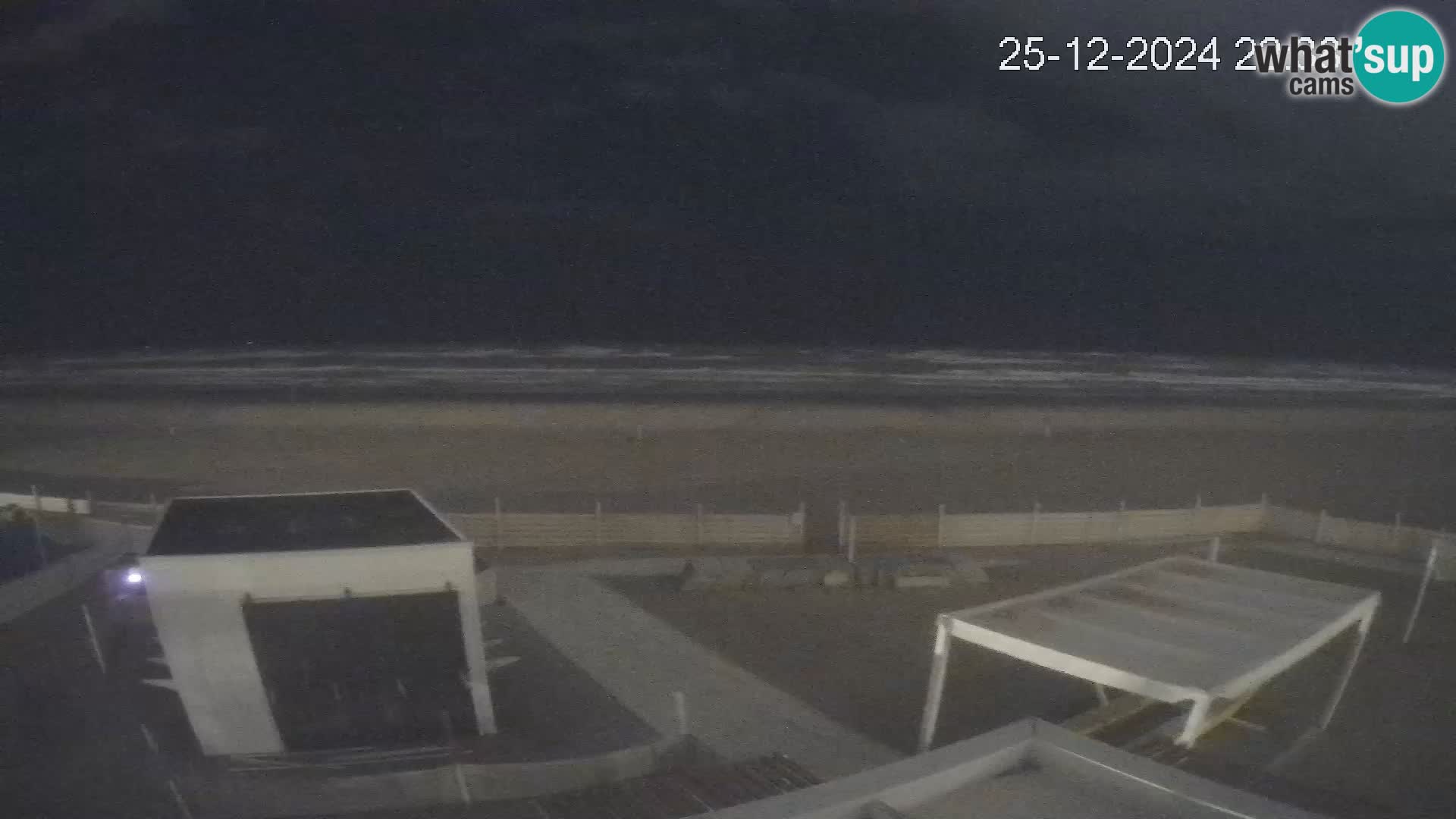 Live webcam Riccione Strand – Bagni Oreste spiaggia 115 – Italien