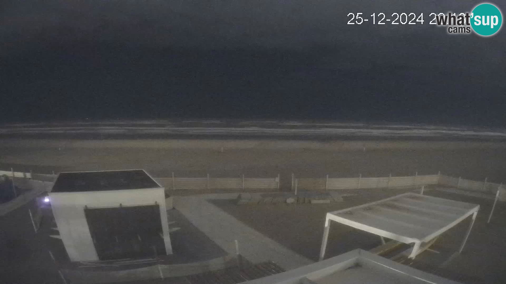 Live webcam Riccione Strand – Bagni Oreste spiaggia 115 – Italien