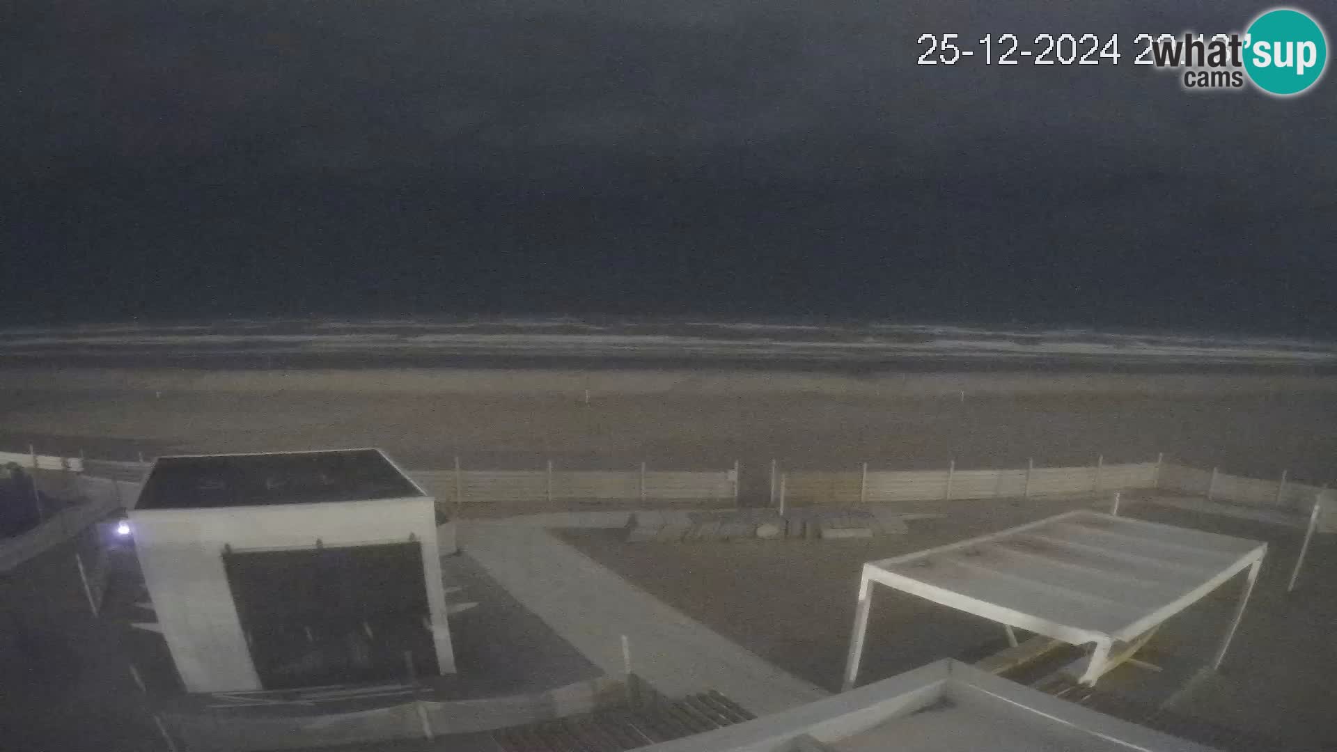 Live webcam Riccione Strand – Bagni Oreste spiaggia 115 – Italien