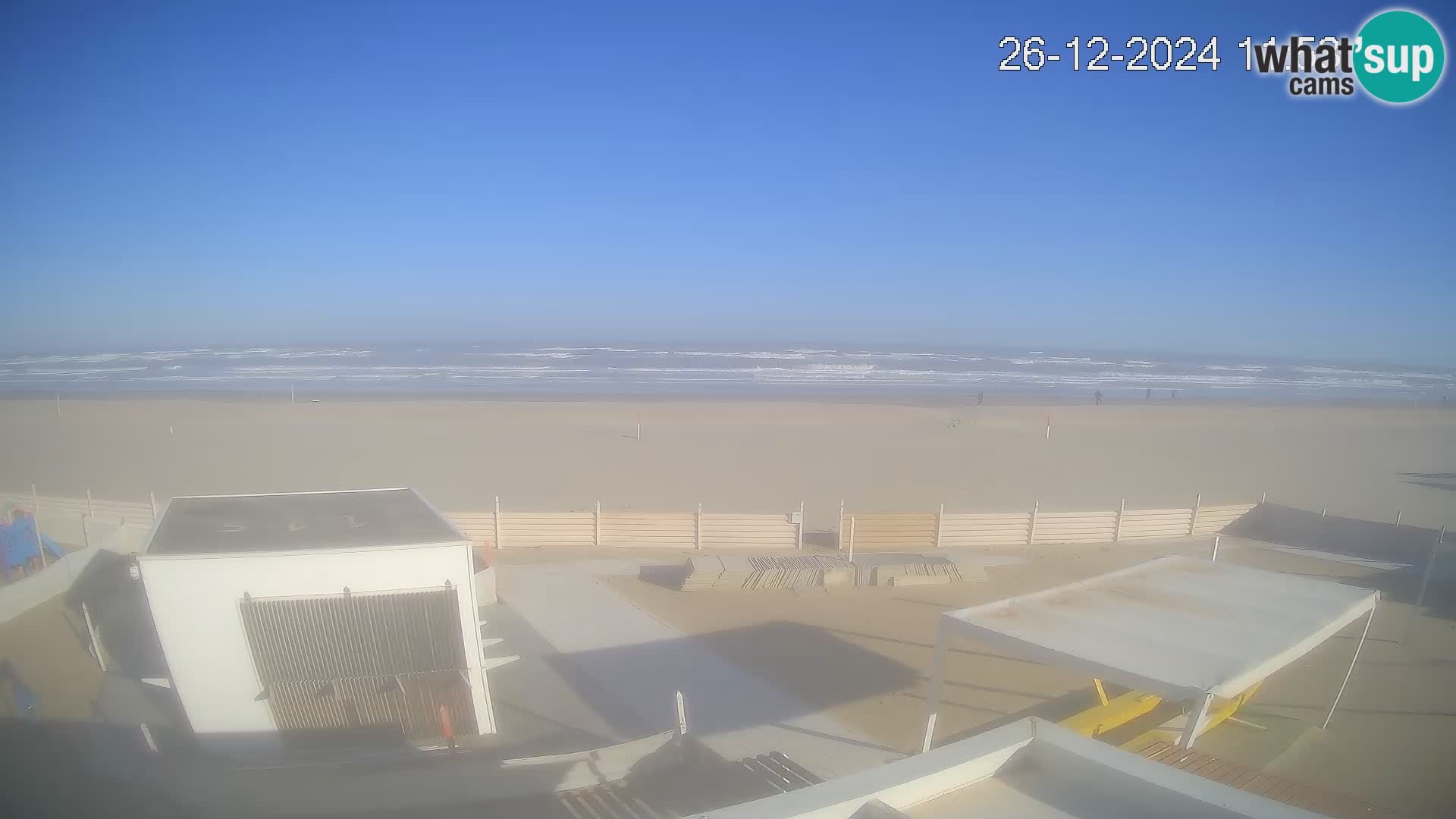 Live webcam Riccione beach – Bagni Oreste spiaggia 115