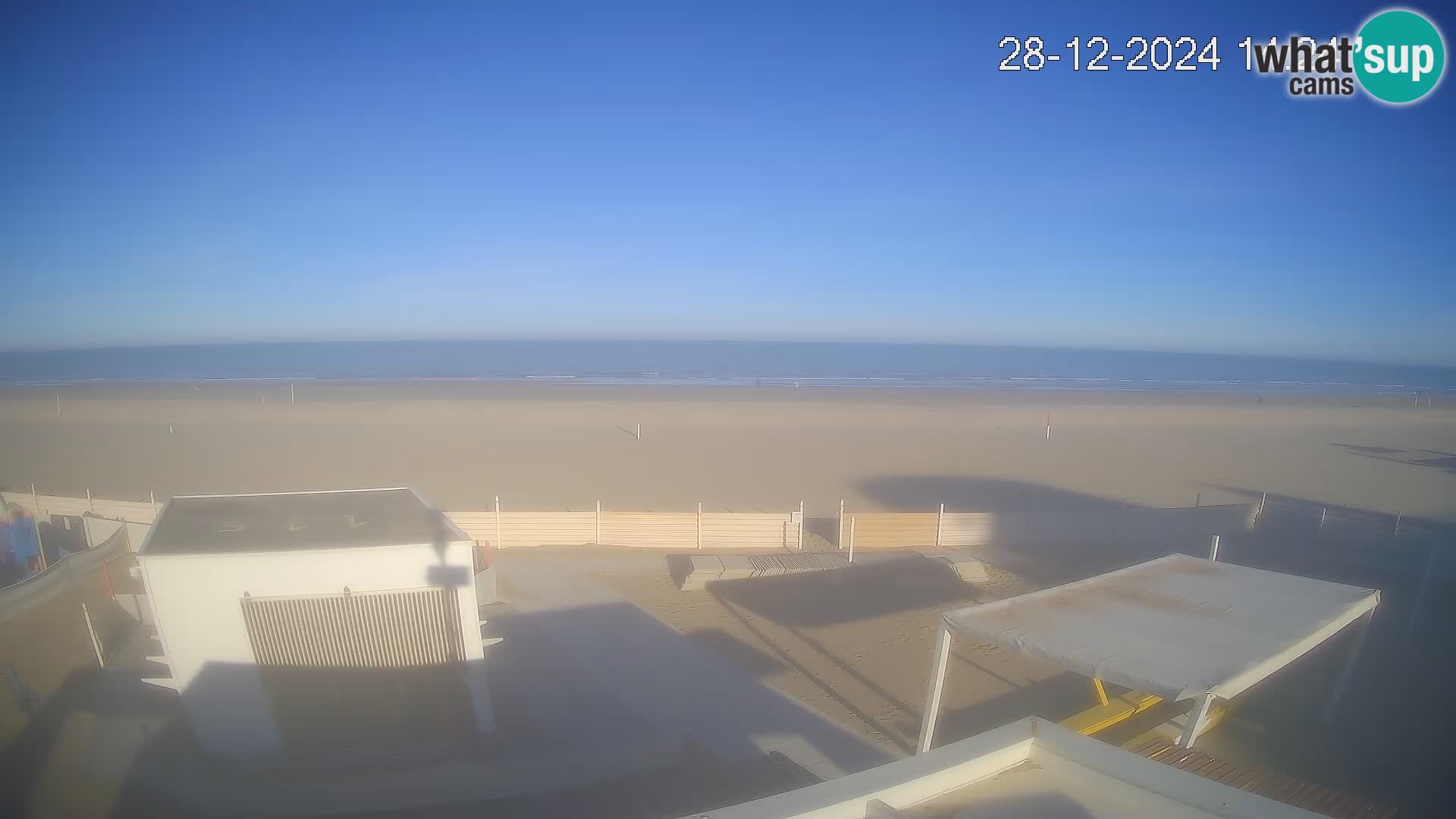 Webcam Riccione plage – Bagni Oreste spiaggia 115 – Italie