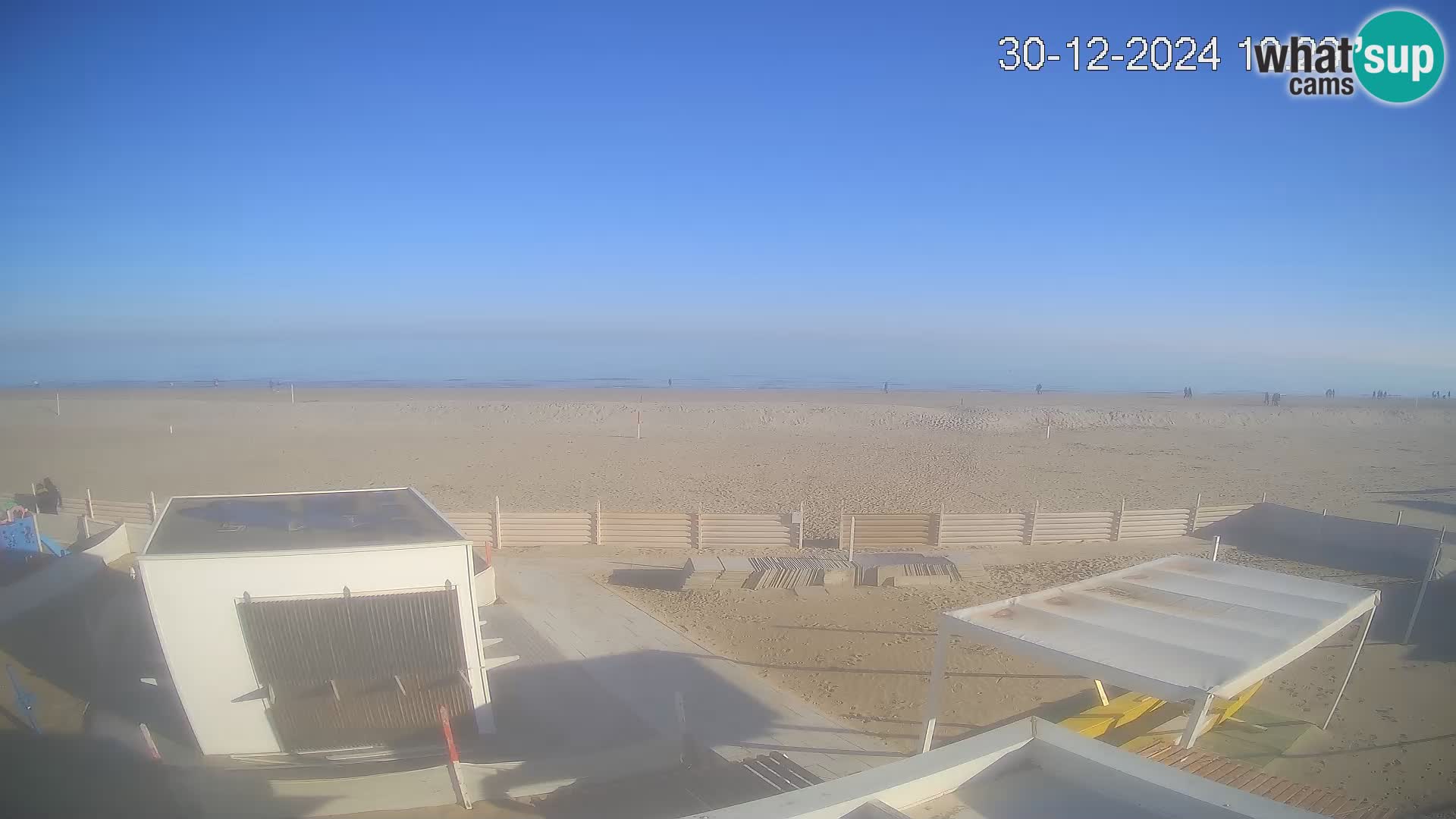 Webcam Riccione plage – Bagni Oreste spiaggia 115 – Italie