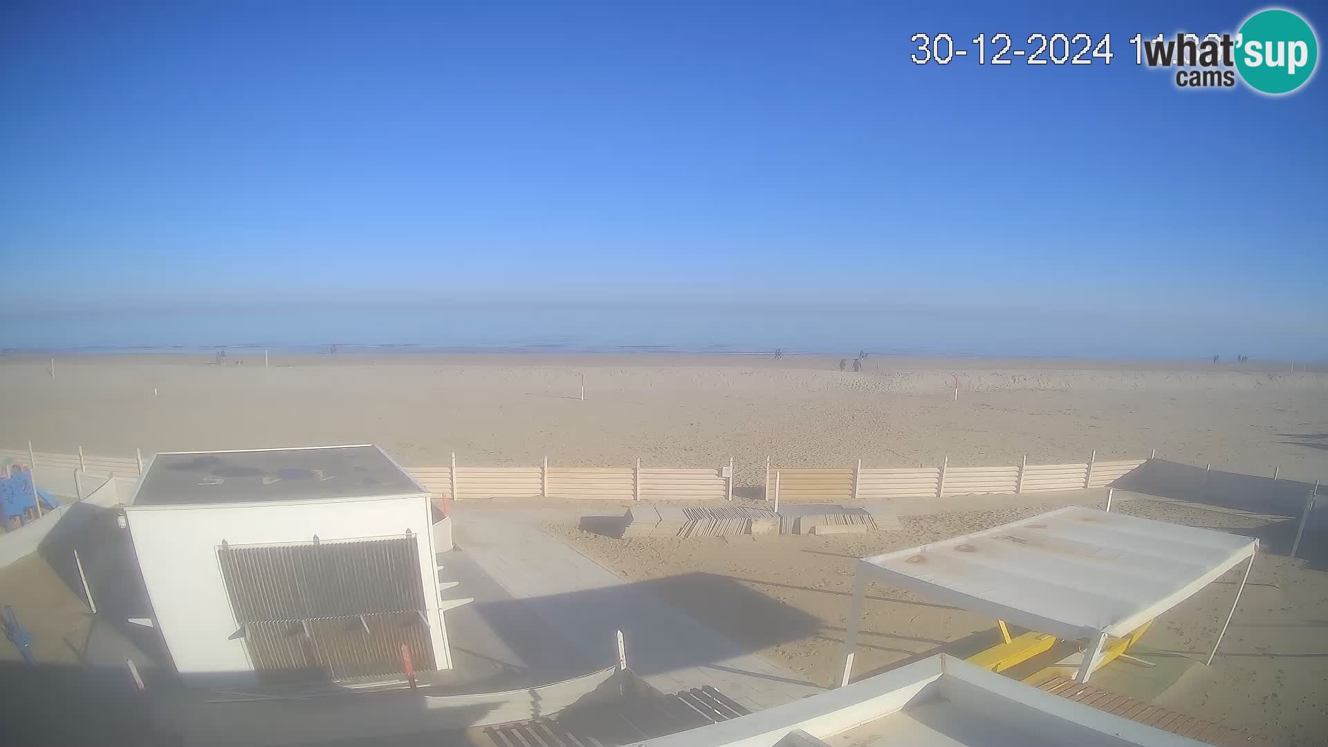 Webcam Riccione plage – Bagni Oreste spiaggia 115 – Italie