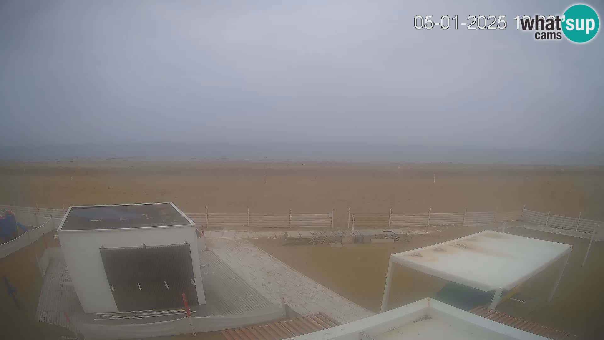 Webcam Riccione plage – Bagni Oreste spiaggia 115 – Italie