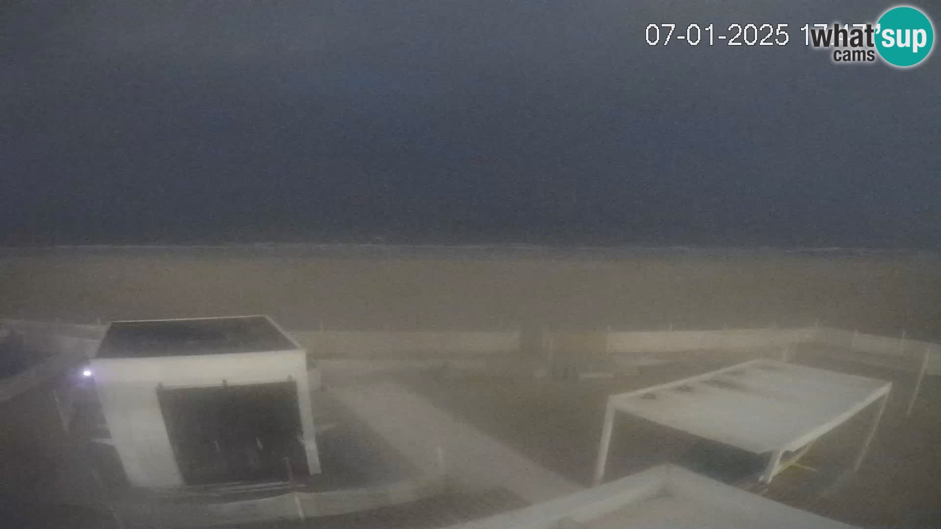 Webcam Riccione plage – Bagni Oreste spiaggia 115 – Italie