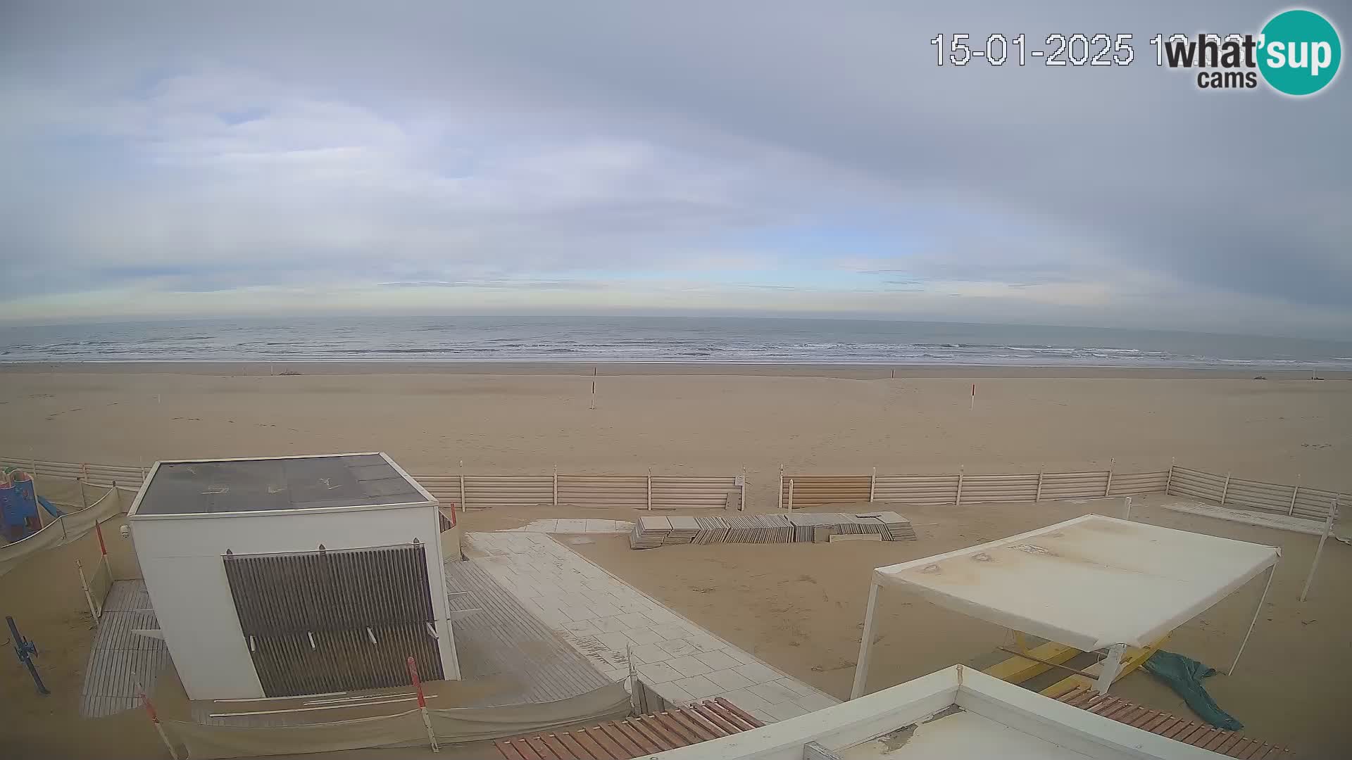 Live webcam Riccione beach – Bagni Oreste spiaggia 115