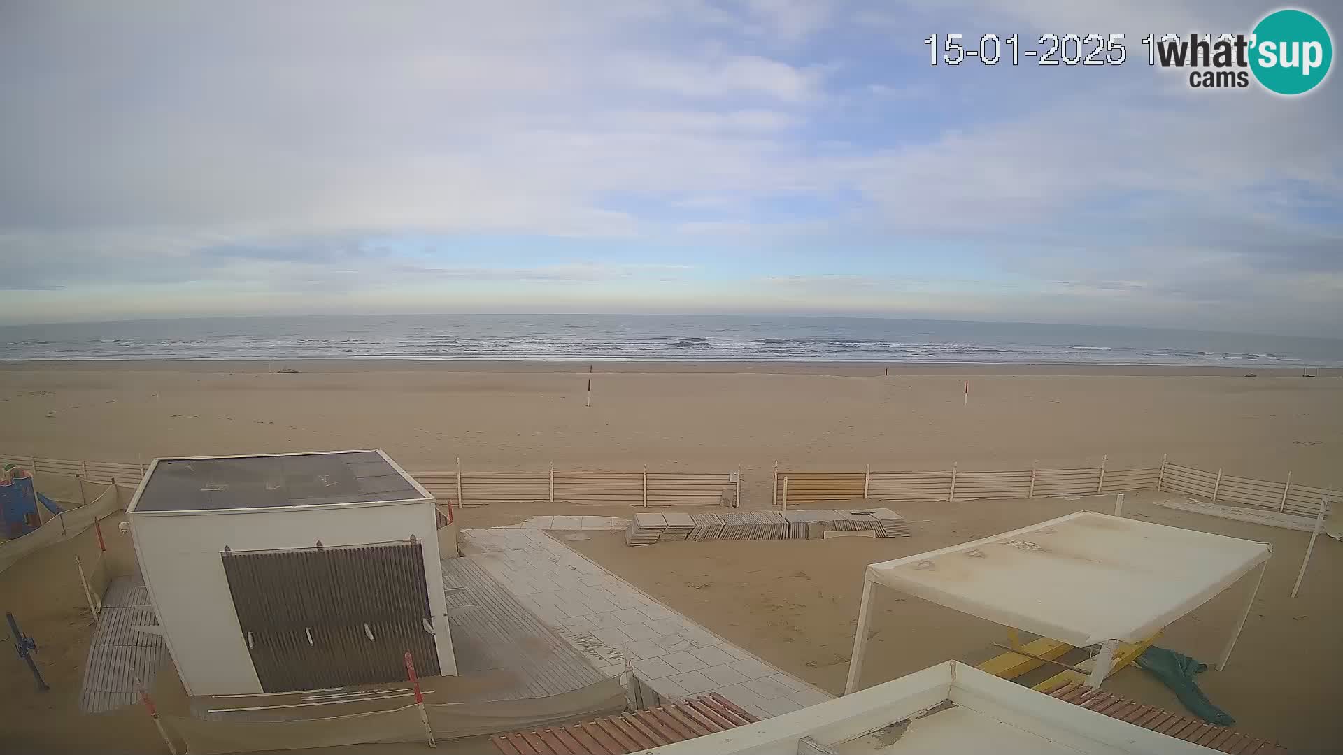 Live webcam Riccione beach – Bagni Oreste spiaggia 115