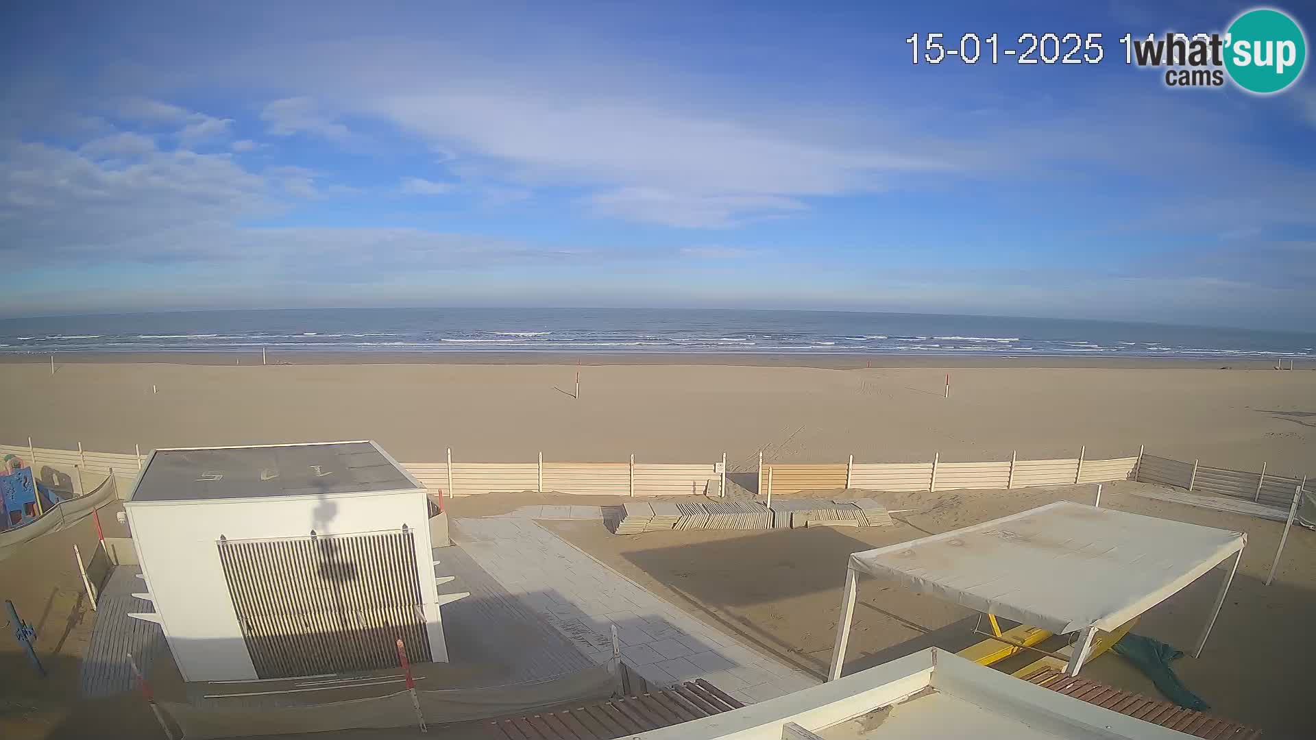 Live webcam Riccione beach – Bagni Oreste spiaggia 115