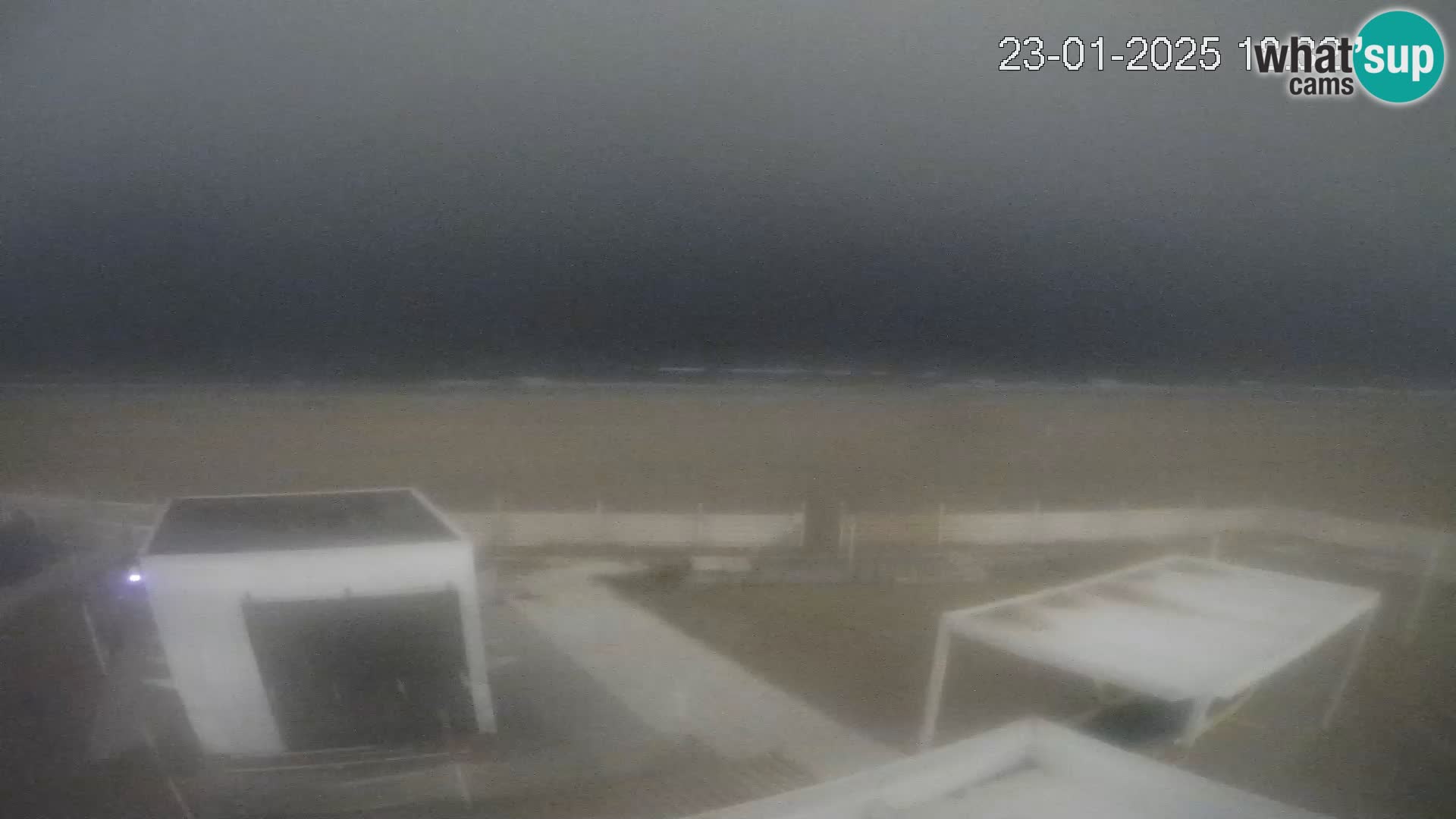 Live webcam Riccione Strand – Bagni Oreste spiaggia 115 – Italien