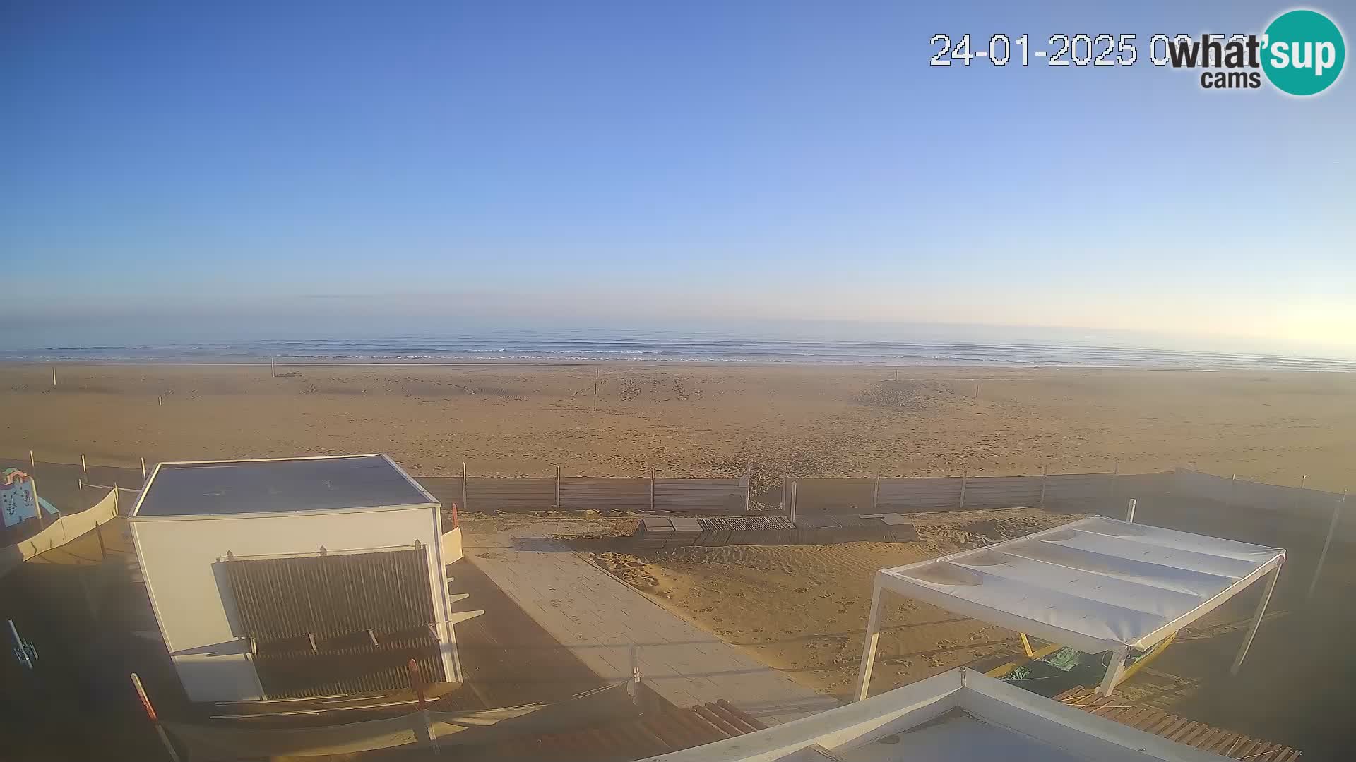 Live webcam Riccione – Bagni Oreste spiaggia 115