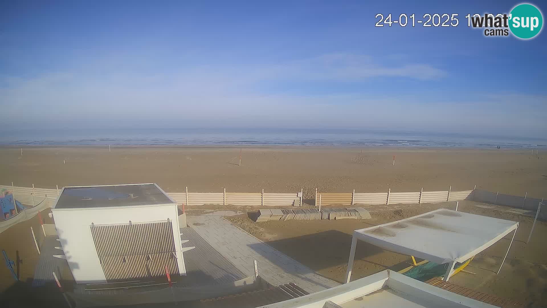 Live webcam Riccione – Bagni Oreste spiaggia 115