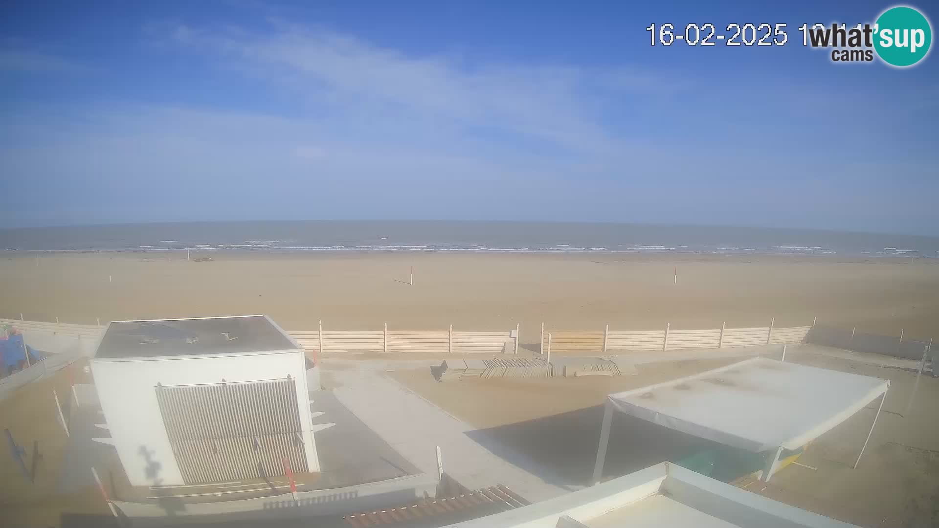 Webcam Riccione plage – Bagni Oreste spiaggia 115 – Italie