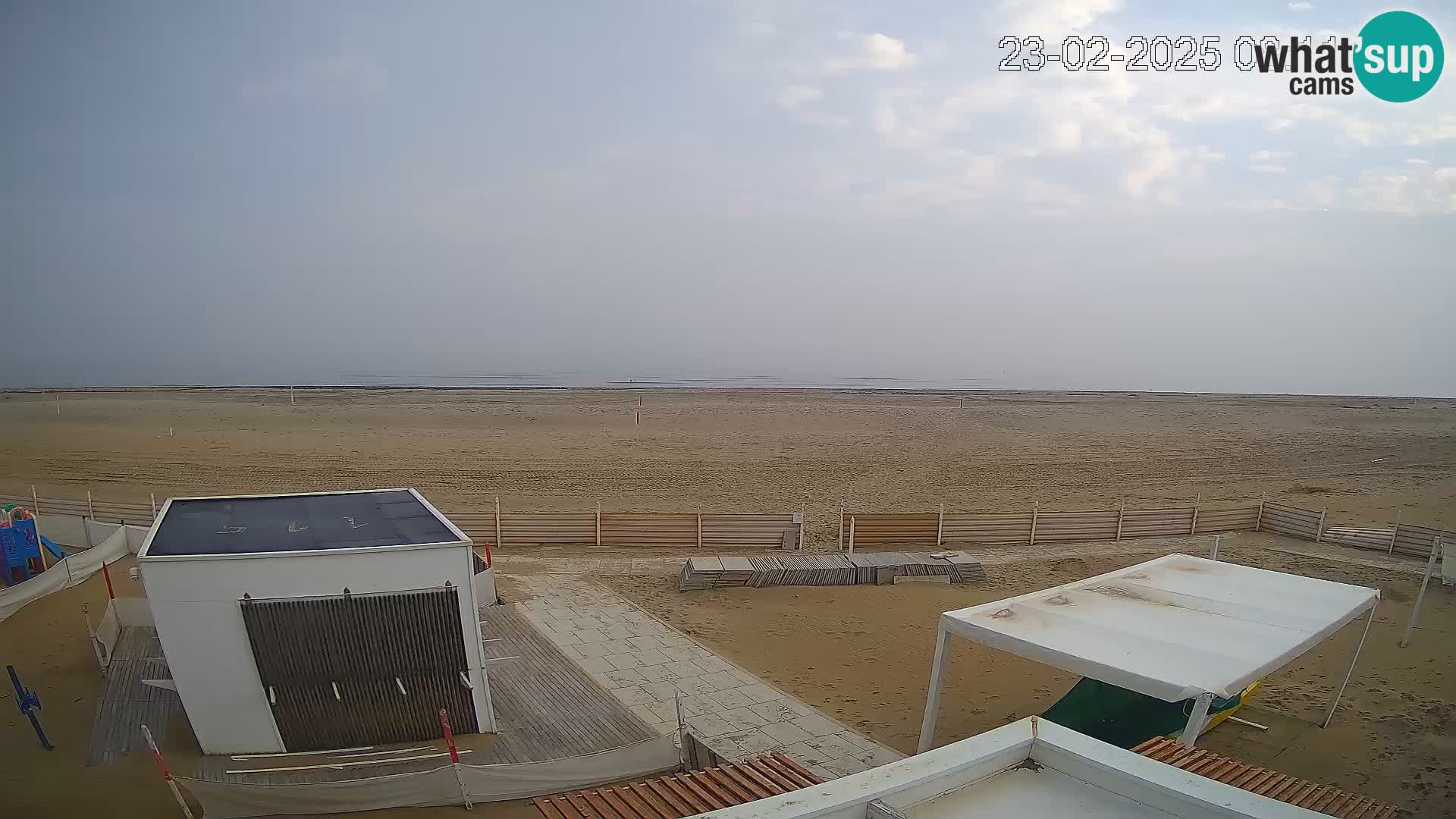 Live webcam Riccione – Bagni Oreste spiaggia 115