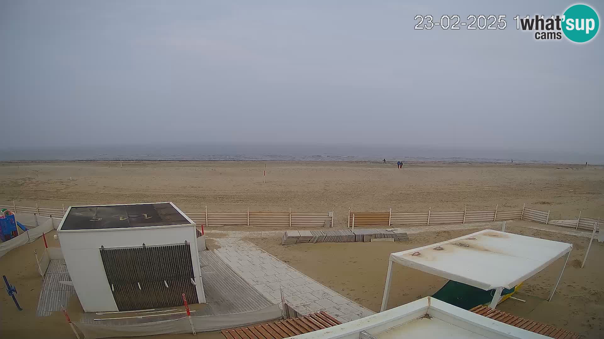 Live webcam Riccione Strand – Bagni Oreste spiaggia 115 – Italien