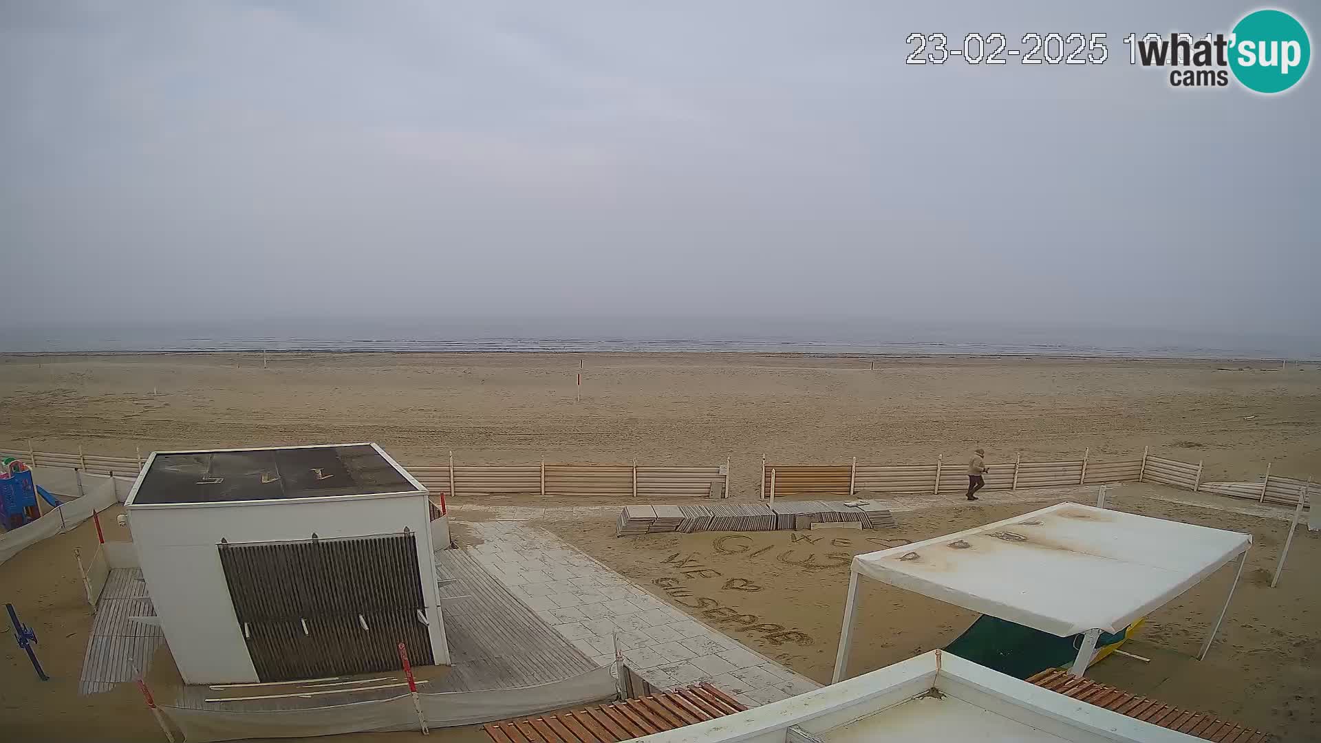 Webcam Riccione plage – Bagni Oreste spiaggia 115 – Italie