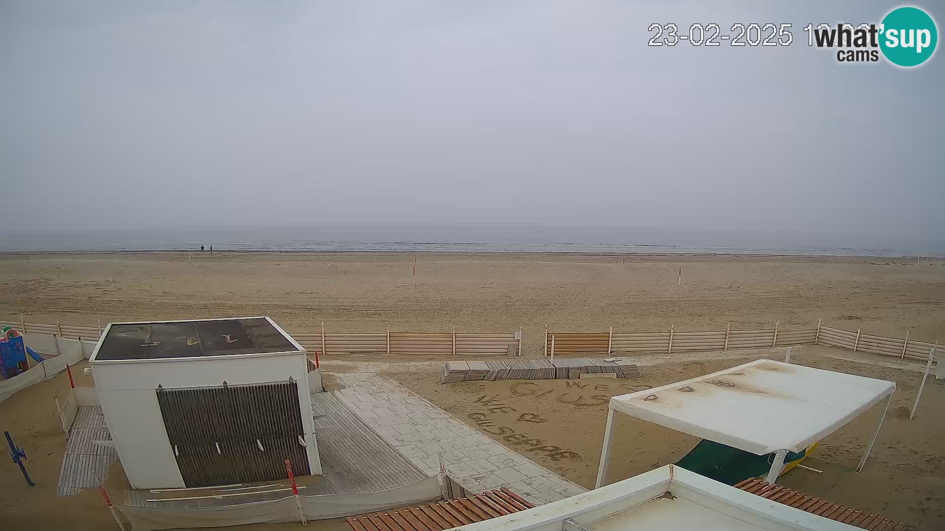 Webcam Riccione plage – Bagni Oreste spiaggia 115 – Italie