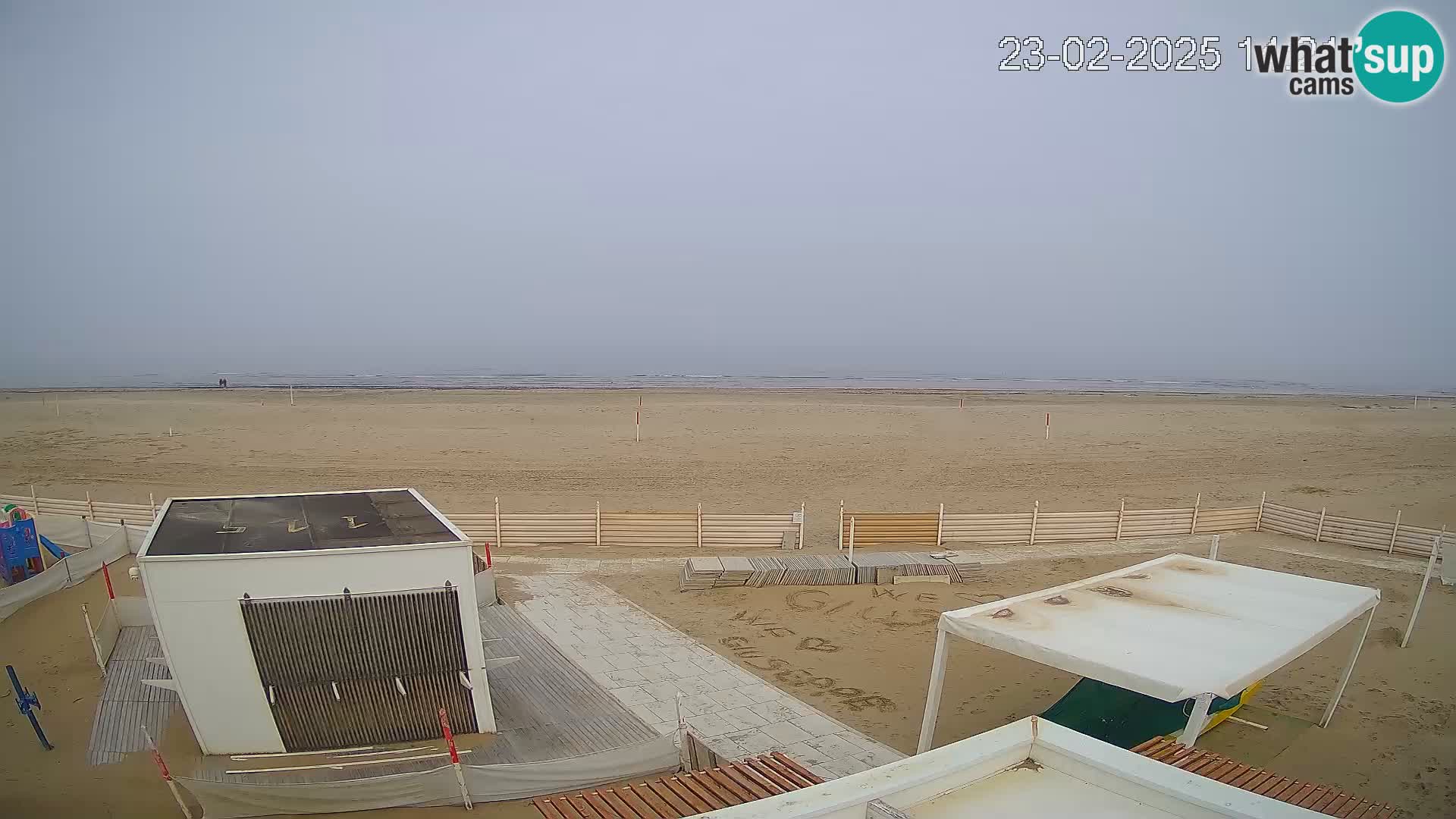 Webcam Riccione plage – Bagni Oreste spiaggia 115 – Italie