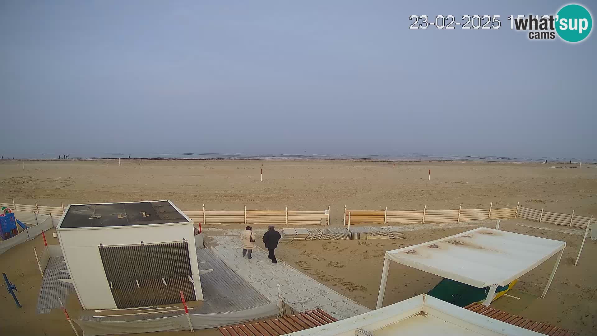 Webcam Riccione plage – Bagni Oreste spiaggia 115 – Italie