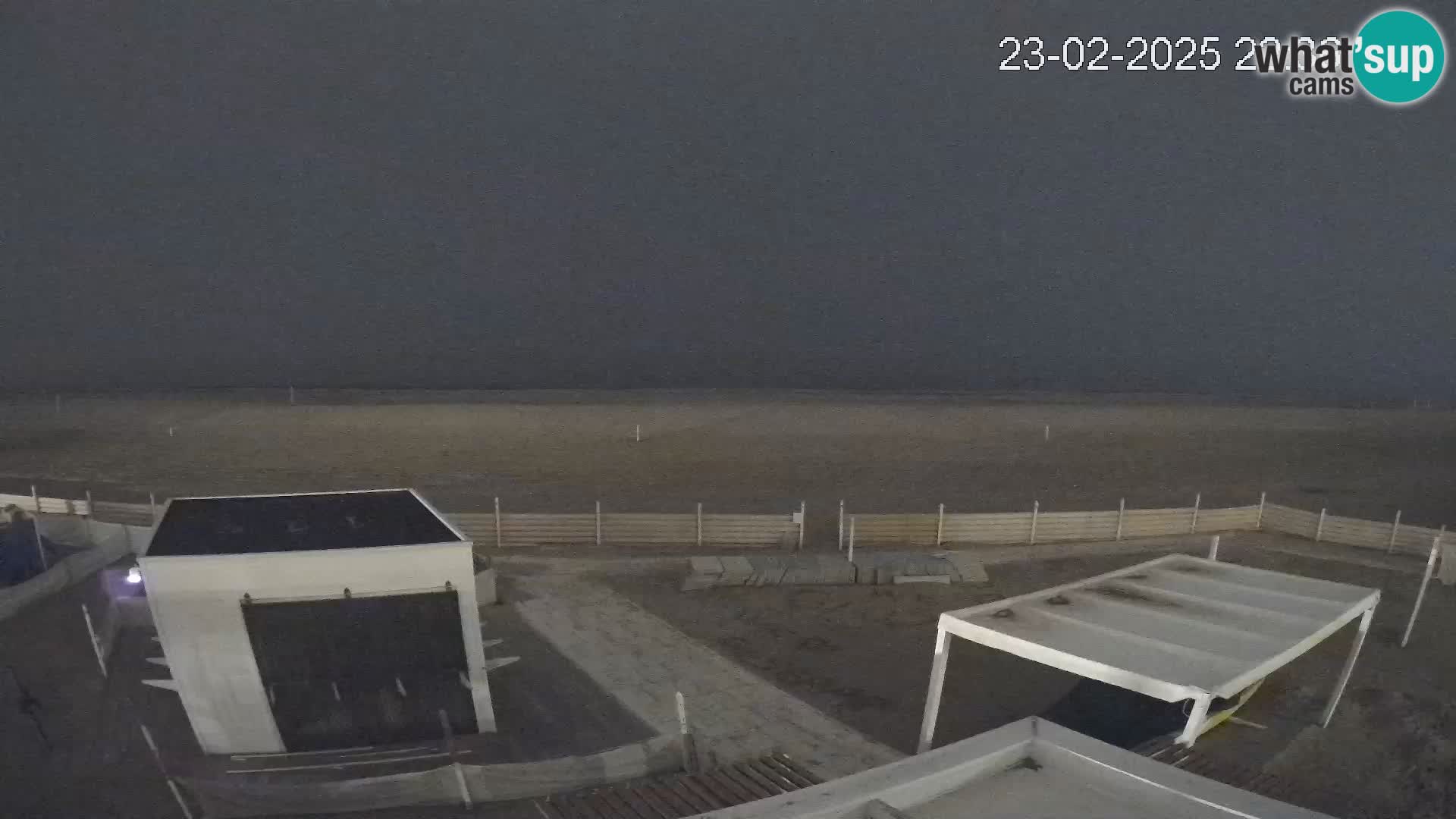 Webcam Riccione plage – Bagni Oreste spiaggia 115 – Italie