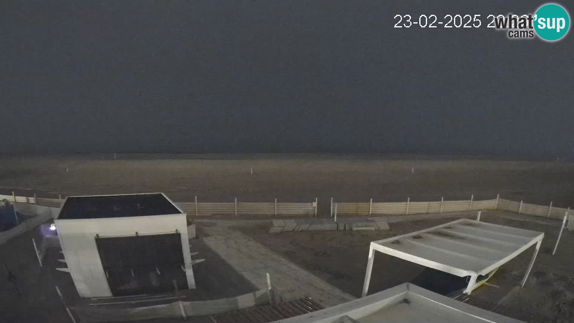 Live webcam Riccione Strand – Bagni Oreste spiaggia 115 – Italien