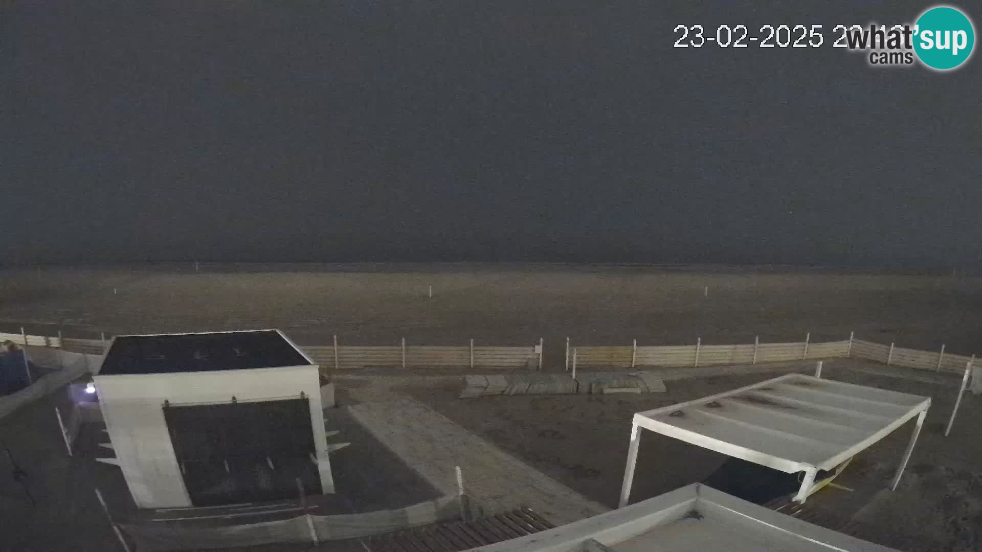 Live webcam Riccione Strand – Bagni Oreste spiaggia 115 – Italien