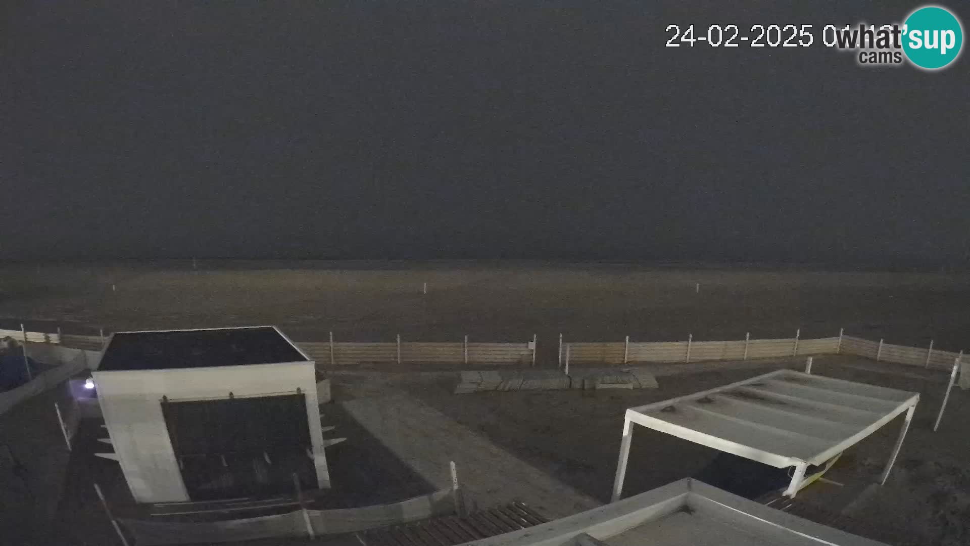 Webcam Riccione plage – Bagni Oreste spiaggia 115 – Italie