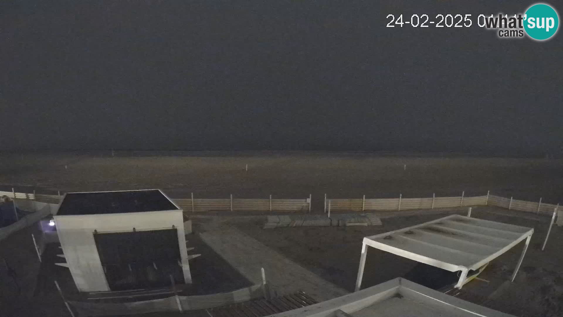 Webcam Riccione plage – Bagni Oreste spiaggia 115 – Italie