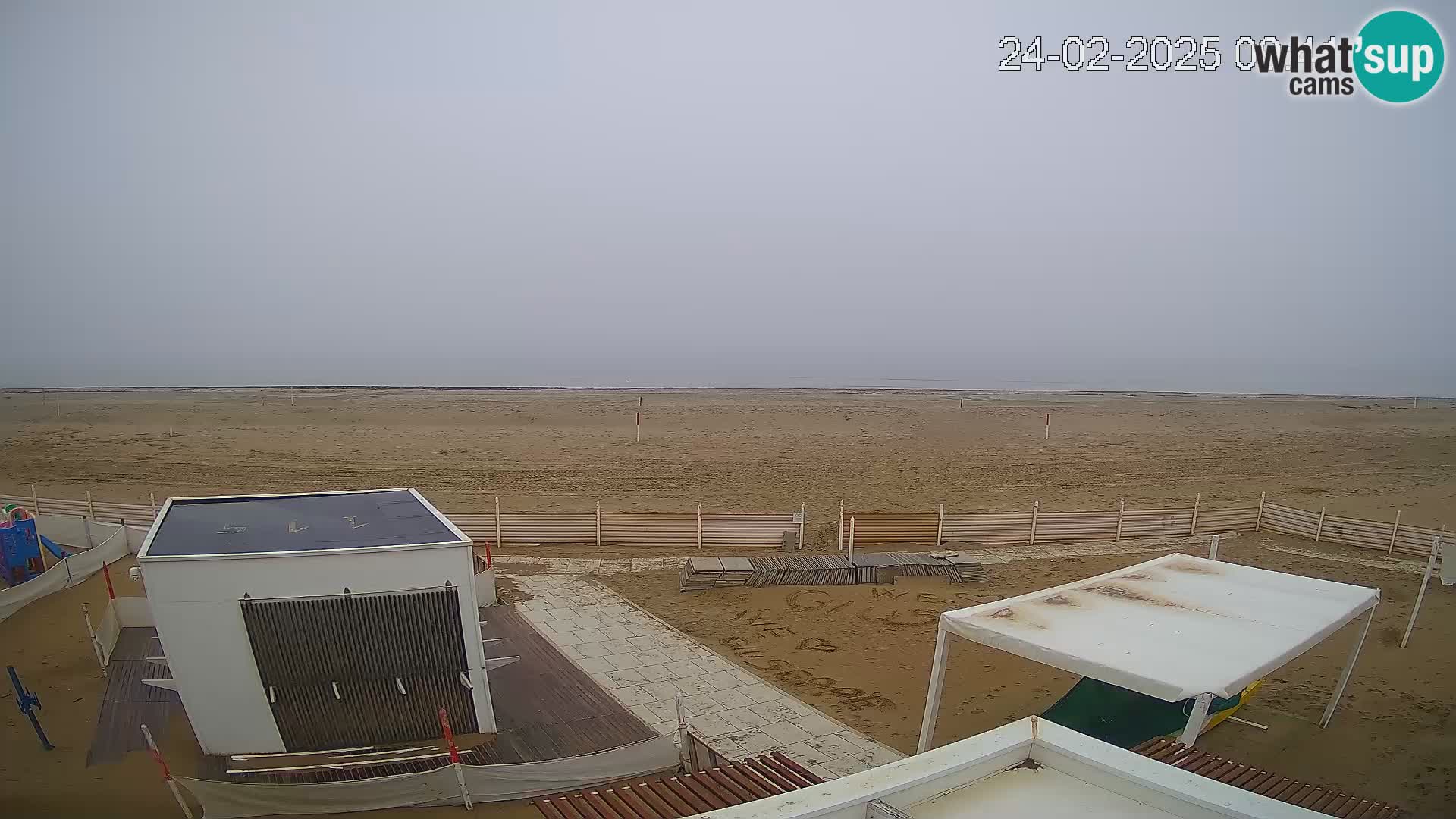 Webcam Riccione plage – Bagni Oreste spiaggia 115 – Italie