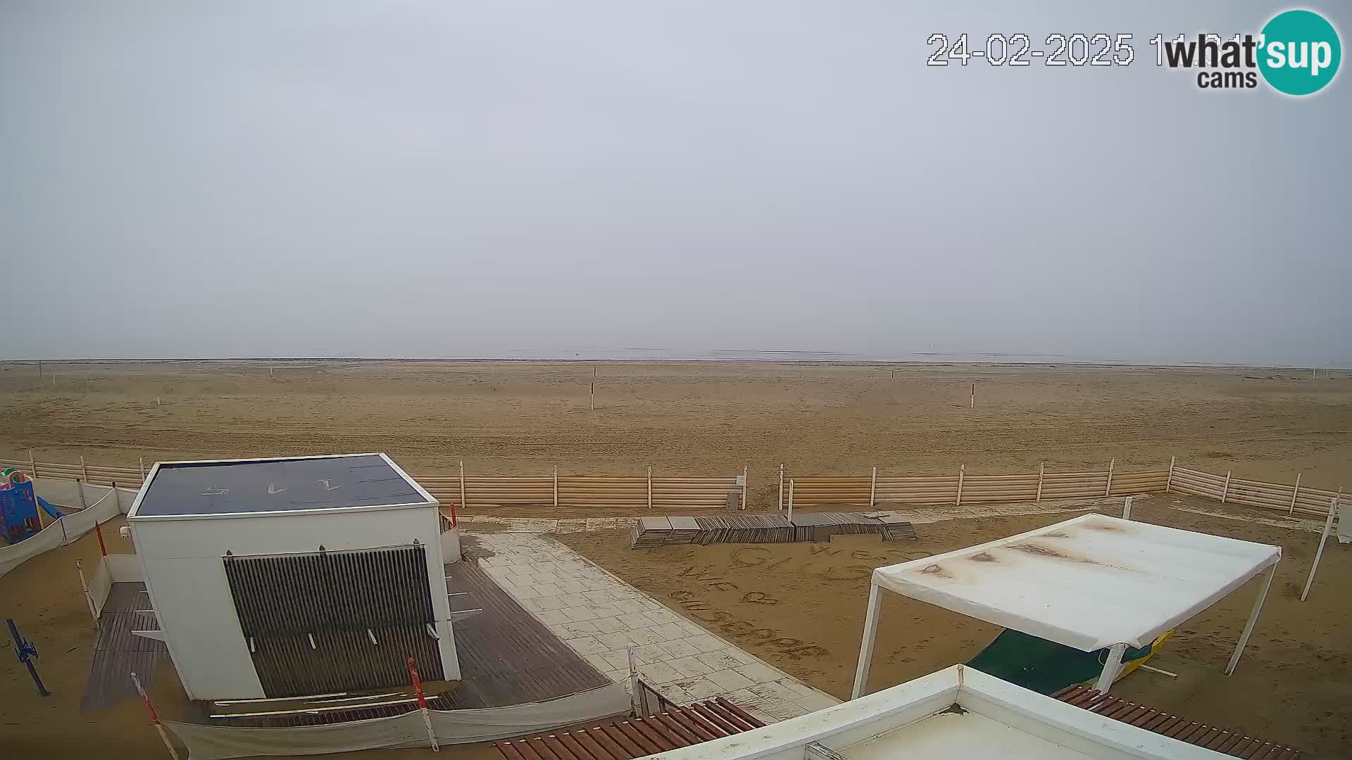 Live webcam Riccione beach – Bagni Oreste spiaggia 115