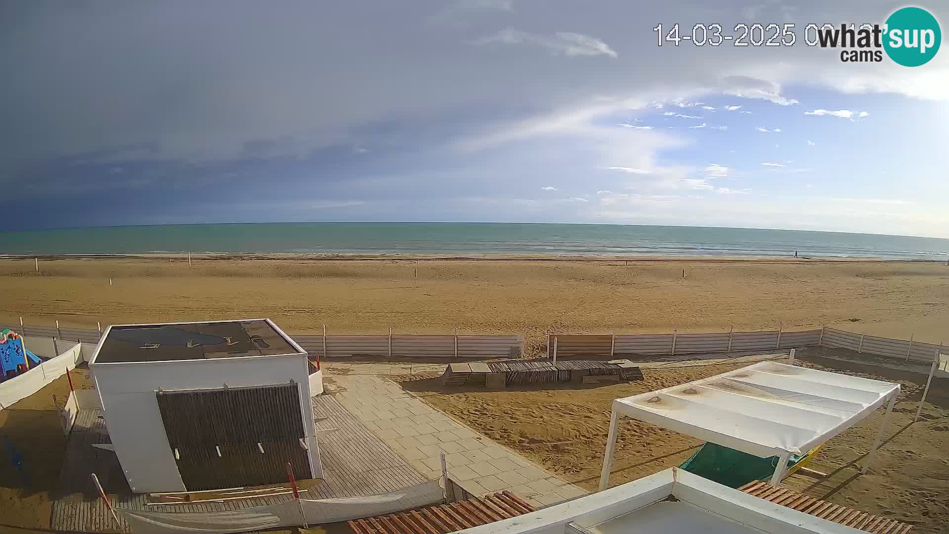 Live webcam Riccione beach – Bagni Oreste spiaggia 115