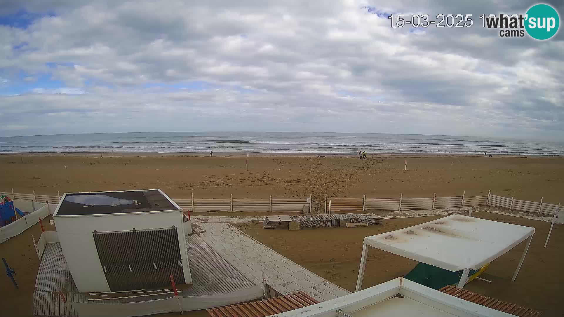 Webcam Riccione plage – Bagni Oreste spiaggia 115 – Italie