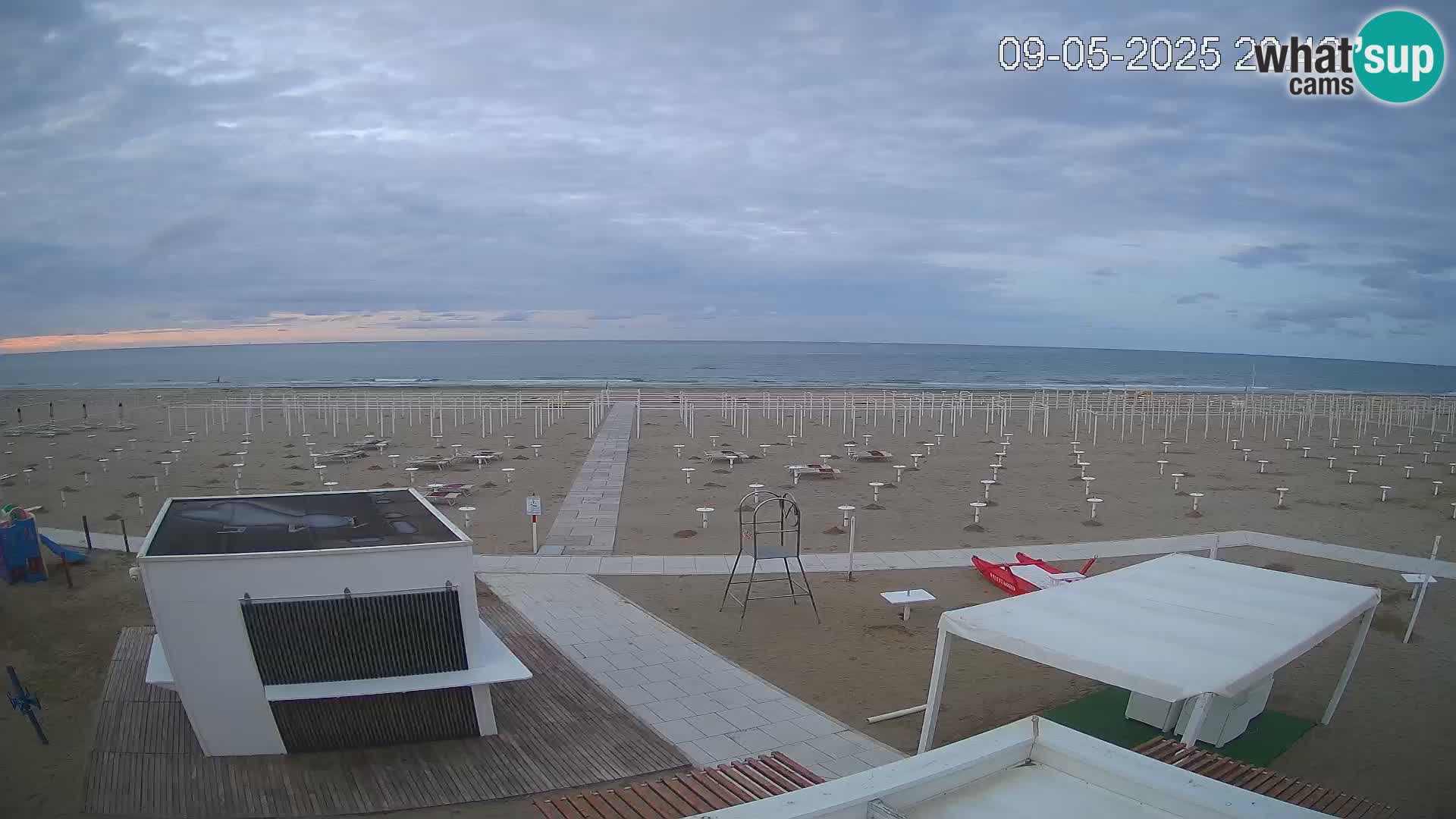 Live webcam Riccione beach – Bagni Oreste spiaggia 115
