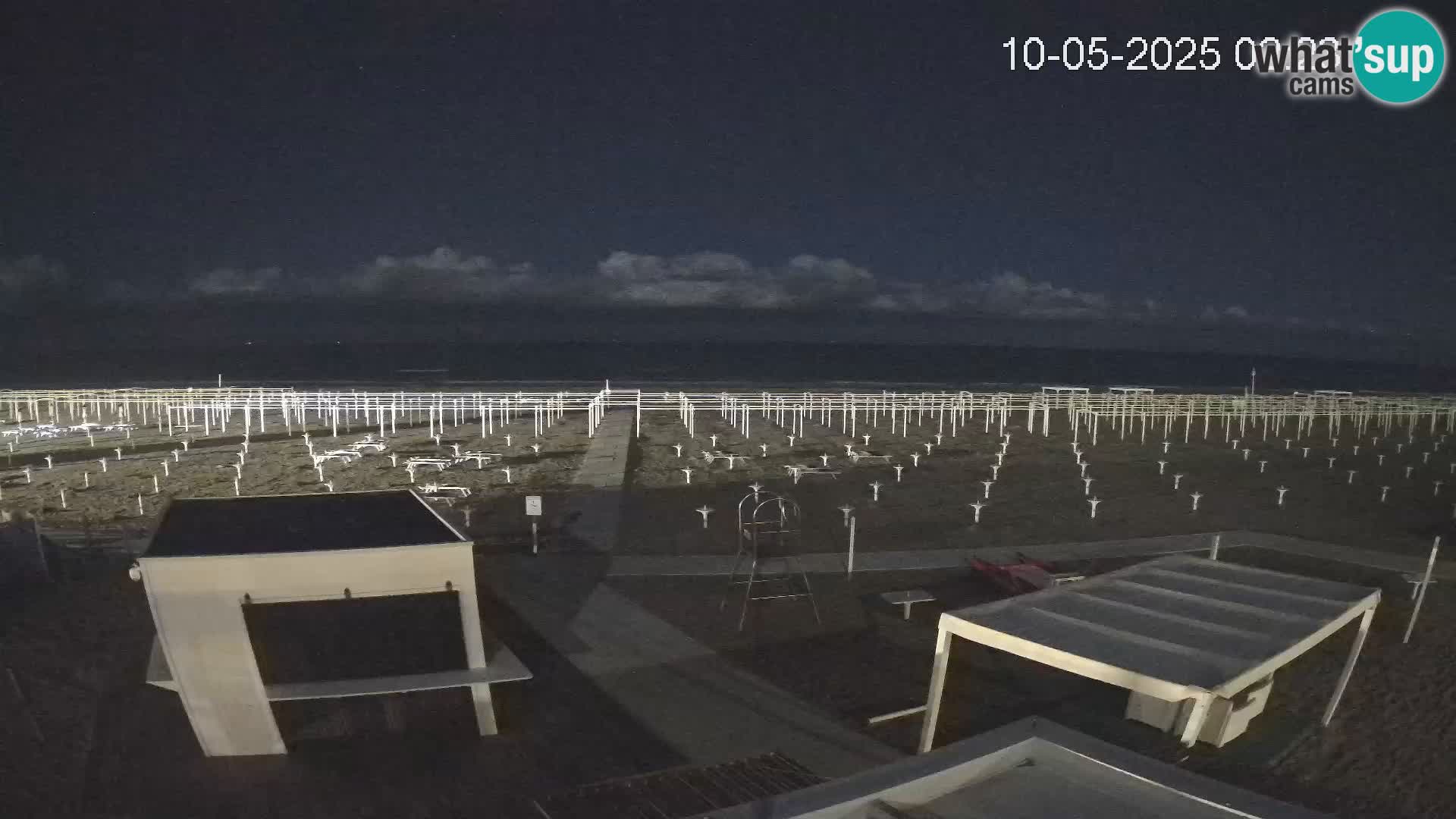 Live webcam Riccione – Bagni Oreste spiaggia 115