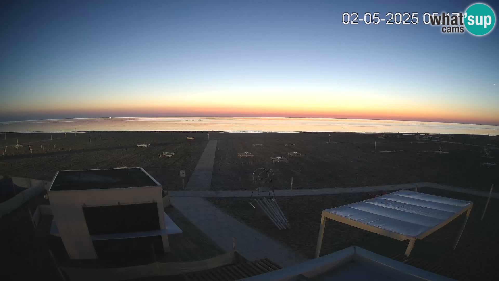 Live webcam Riccione beach – Bagni Oreste spiaggia 115
