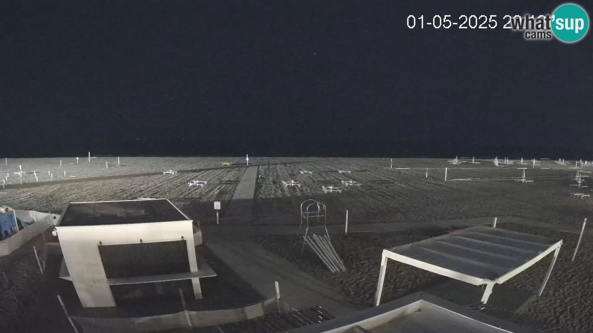 Live webcam Riccione – Bagni Oreste spiaggia 115