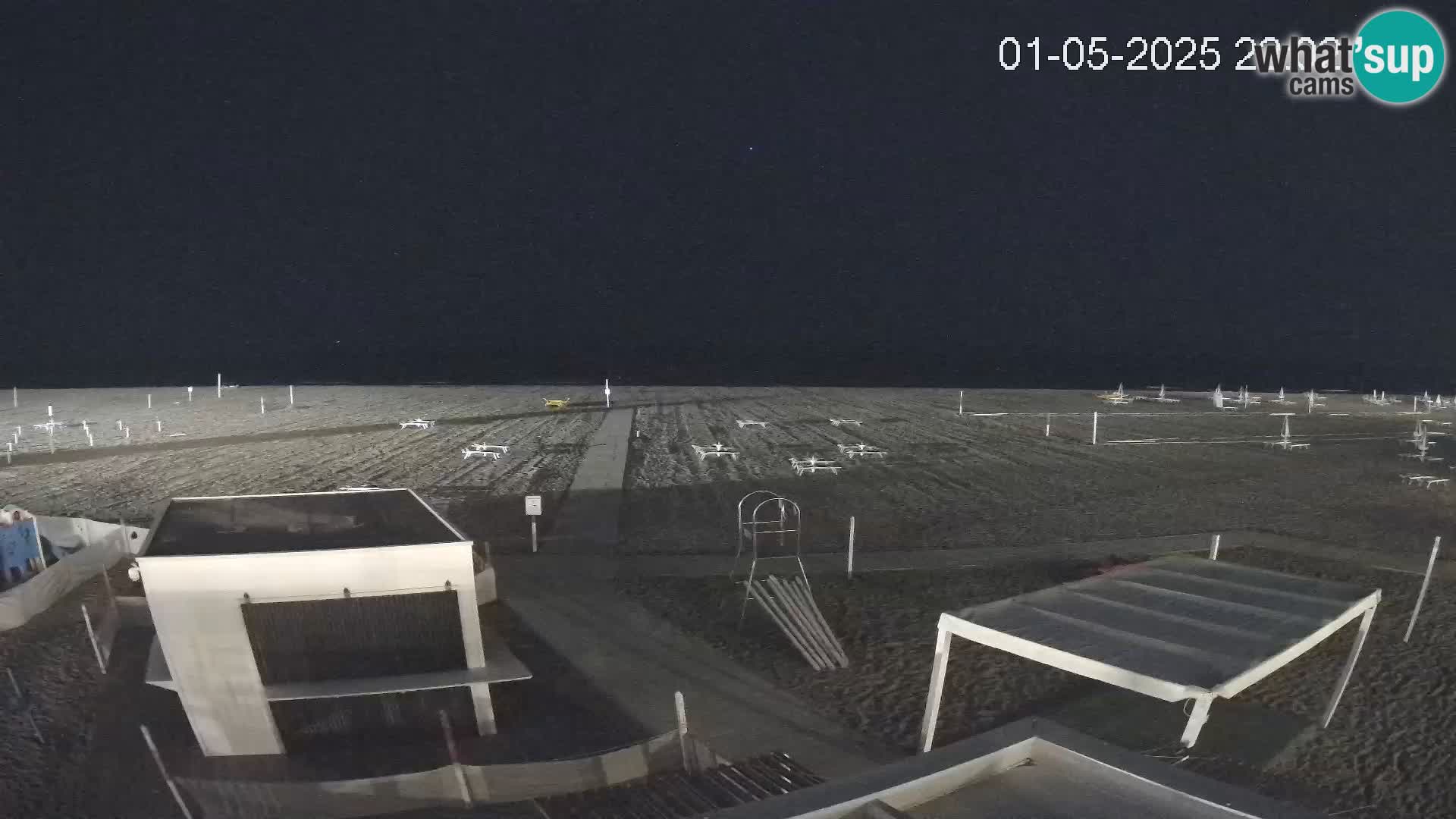 Web kamera plaža Riccione – Bagni Oreste spiaggia 115 – Italija
