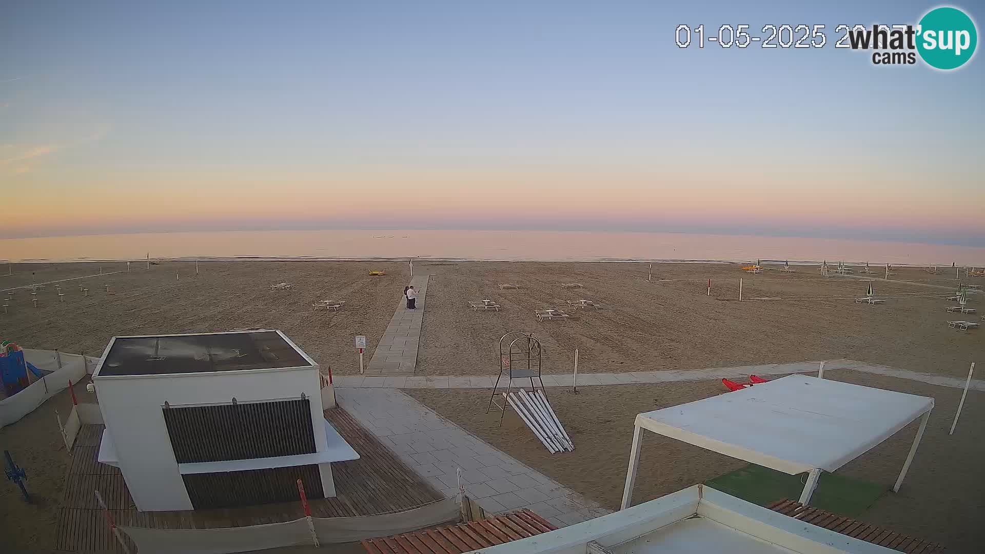 Live webcam Riccione beach – Bagni Oreste spiaggia 115