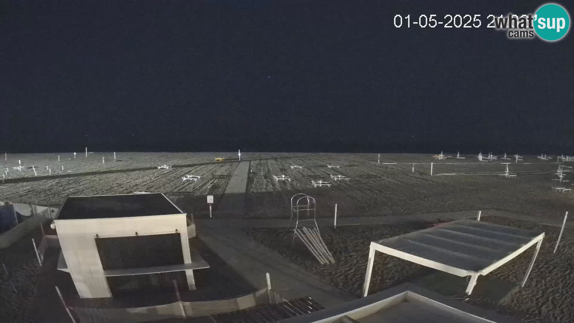 Live webcam Riccione – Bagni Oreste spiaggia 115