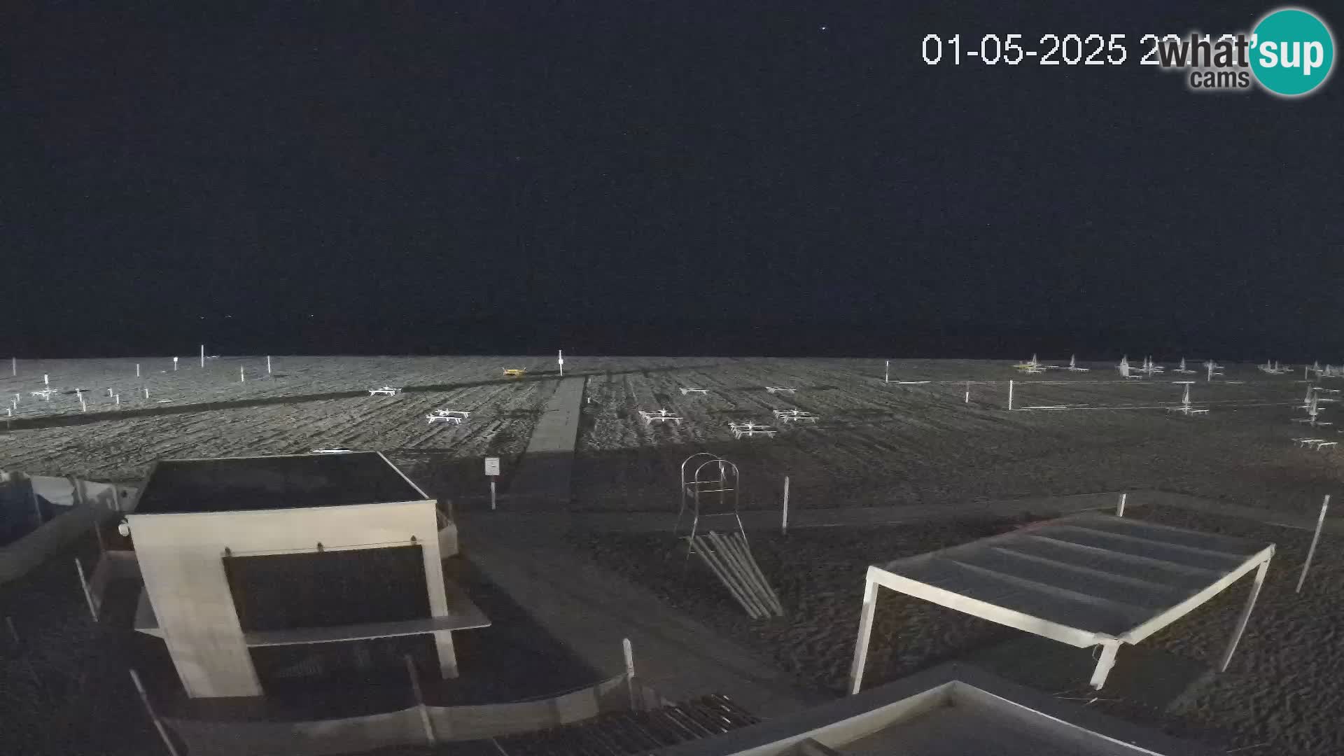 Camera en vivo playa Riccione – Bagni Oreste spiaggia 115 – Italia
