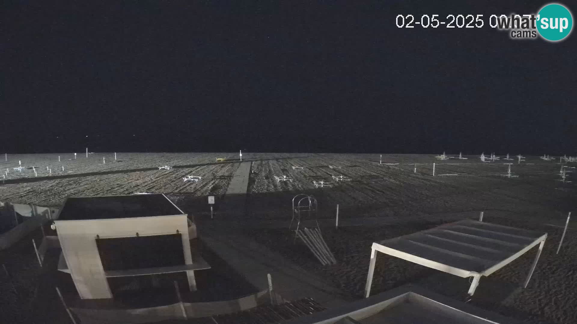 Webcam Riccione plage – Bagni Oreste spiaggia 115 – Italie