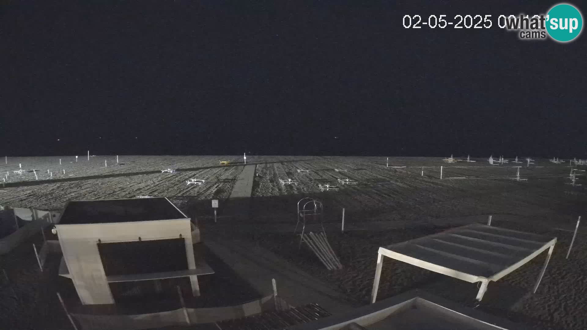 Webcam Riccione plage – Bagni Oreste spiaggia 115 – Italie