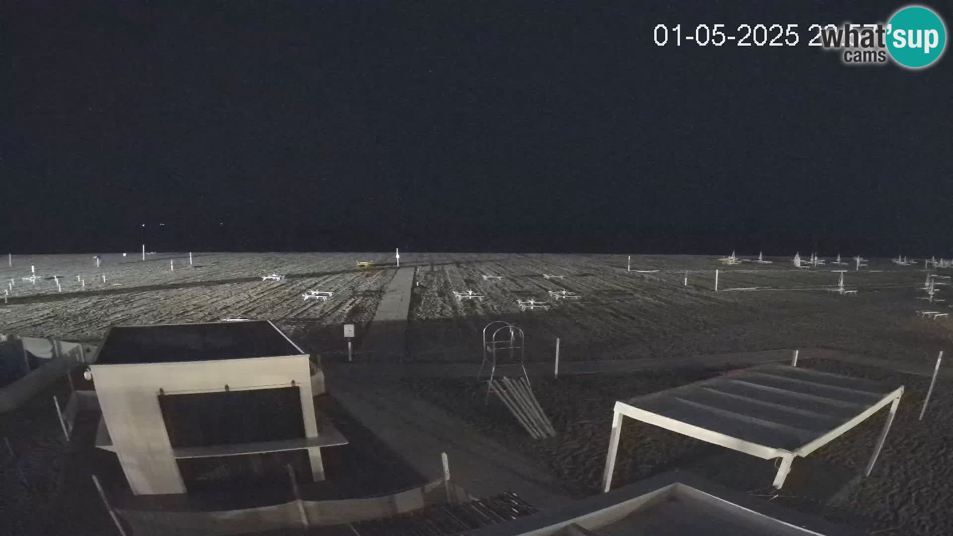 Live webcam Riccione – Bagni Oreste spiaggia 115