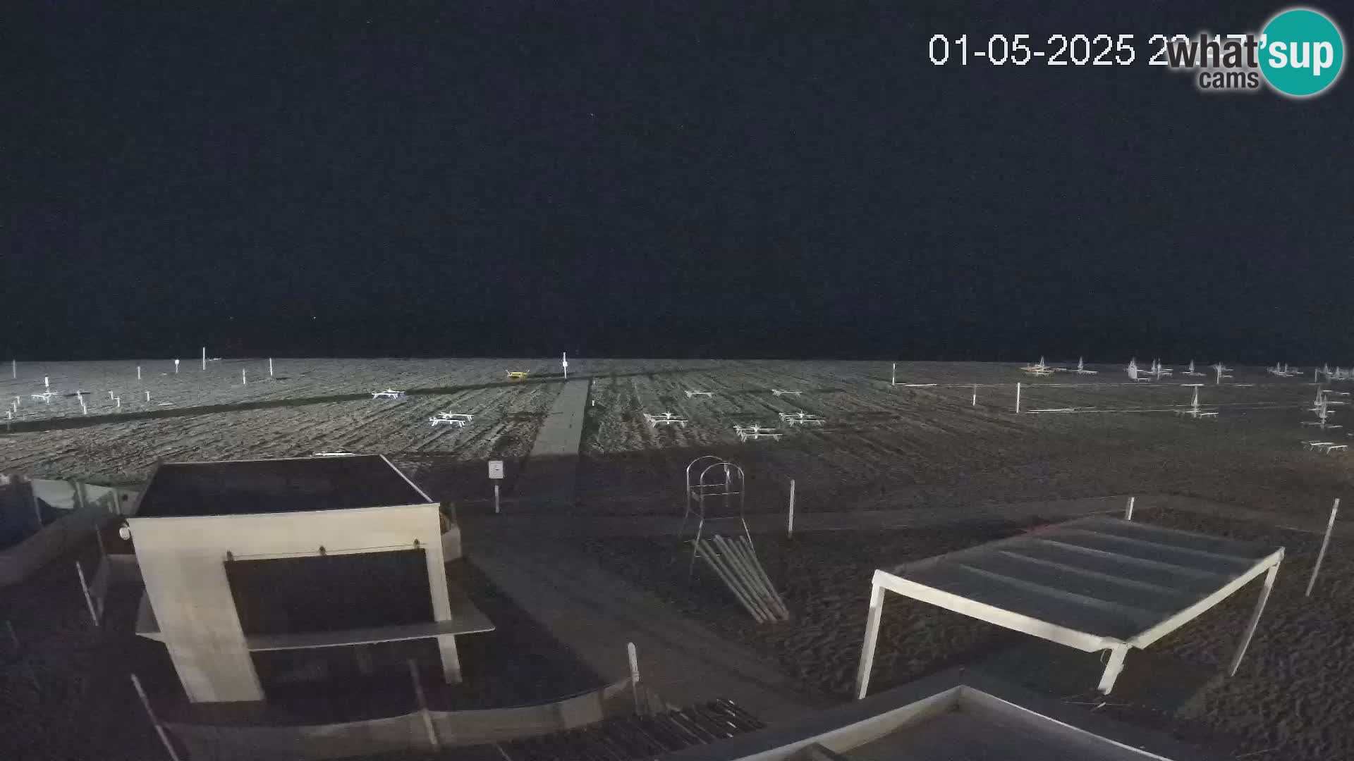 Live webcam Riccione – Bagni Oreste spiaggia 115