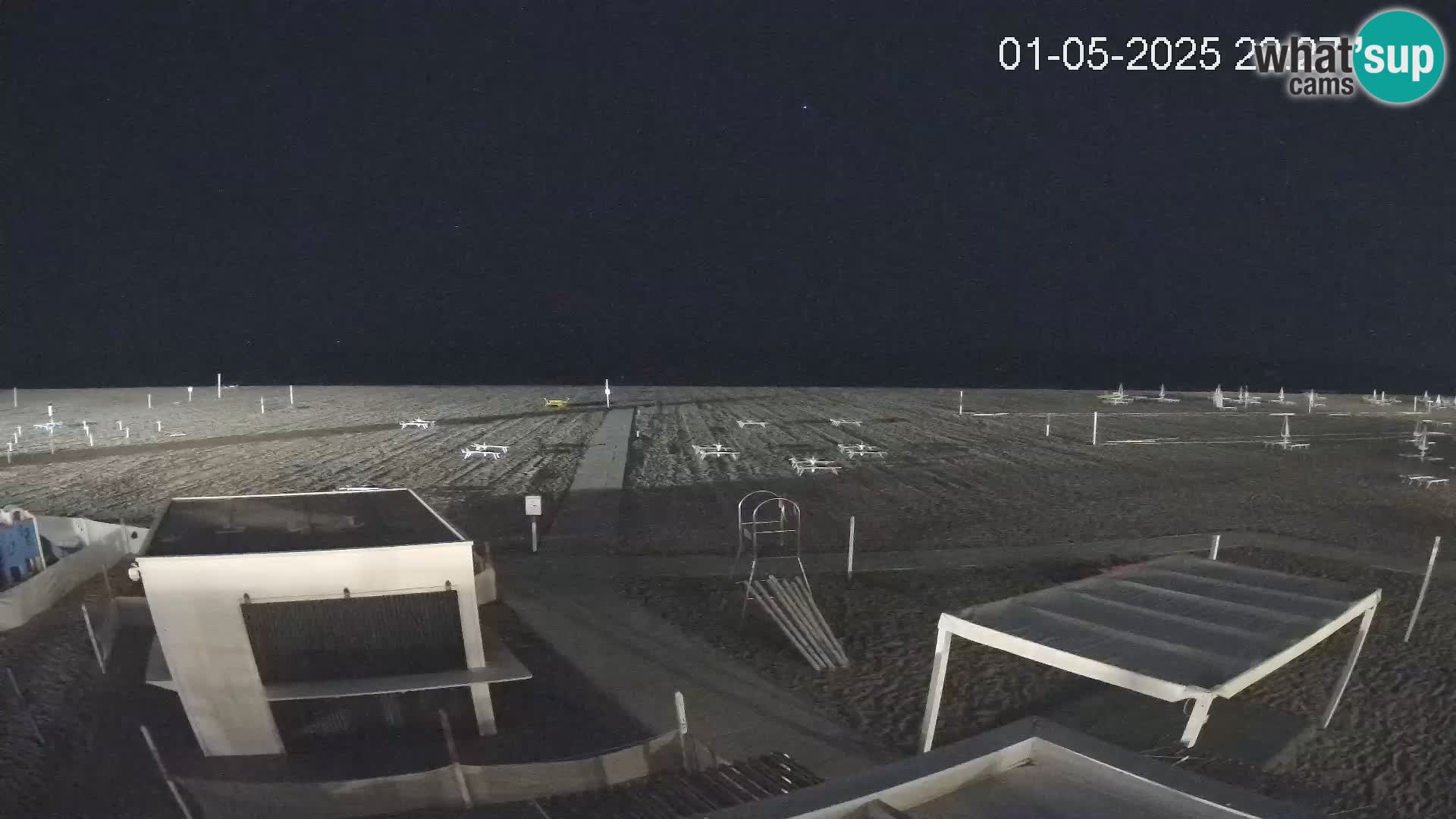 Camera en vivo playa Riccione – Bagni Oreste spiaggia 115 – Italia