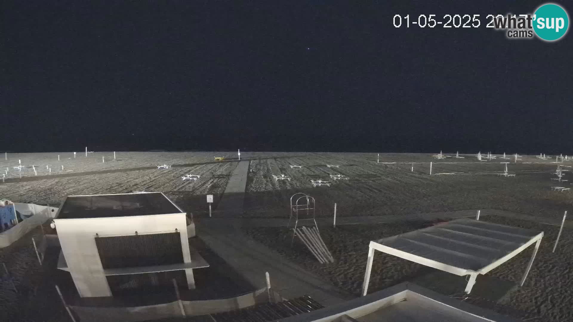 Web kamera plaža Riccione – Bagni Oreste spiaggia 115 – Italija
