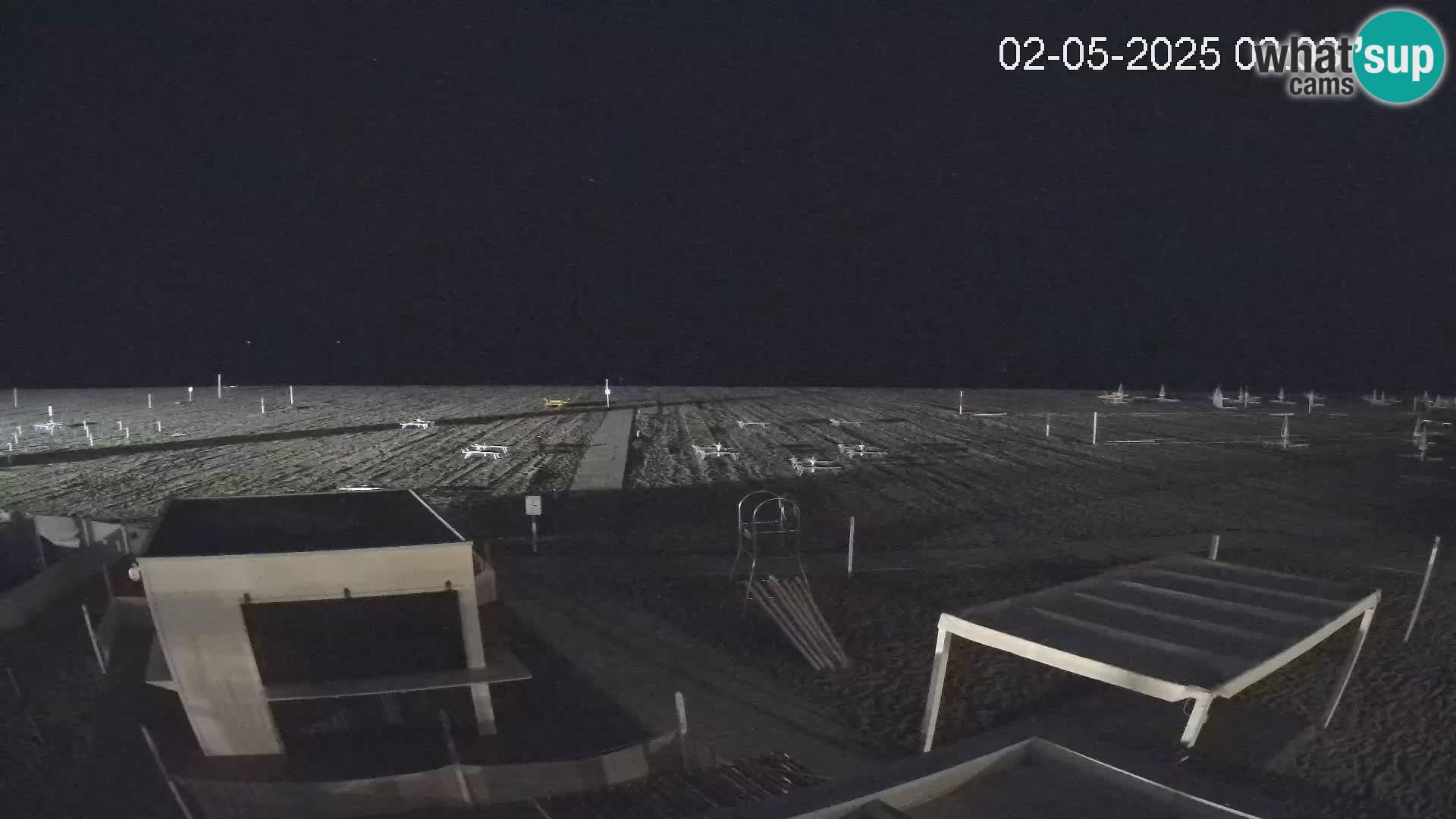 Live webcam Riccione – Bagni Oreste spiaggia 115